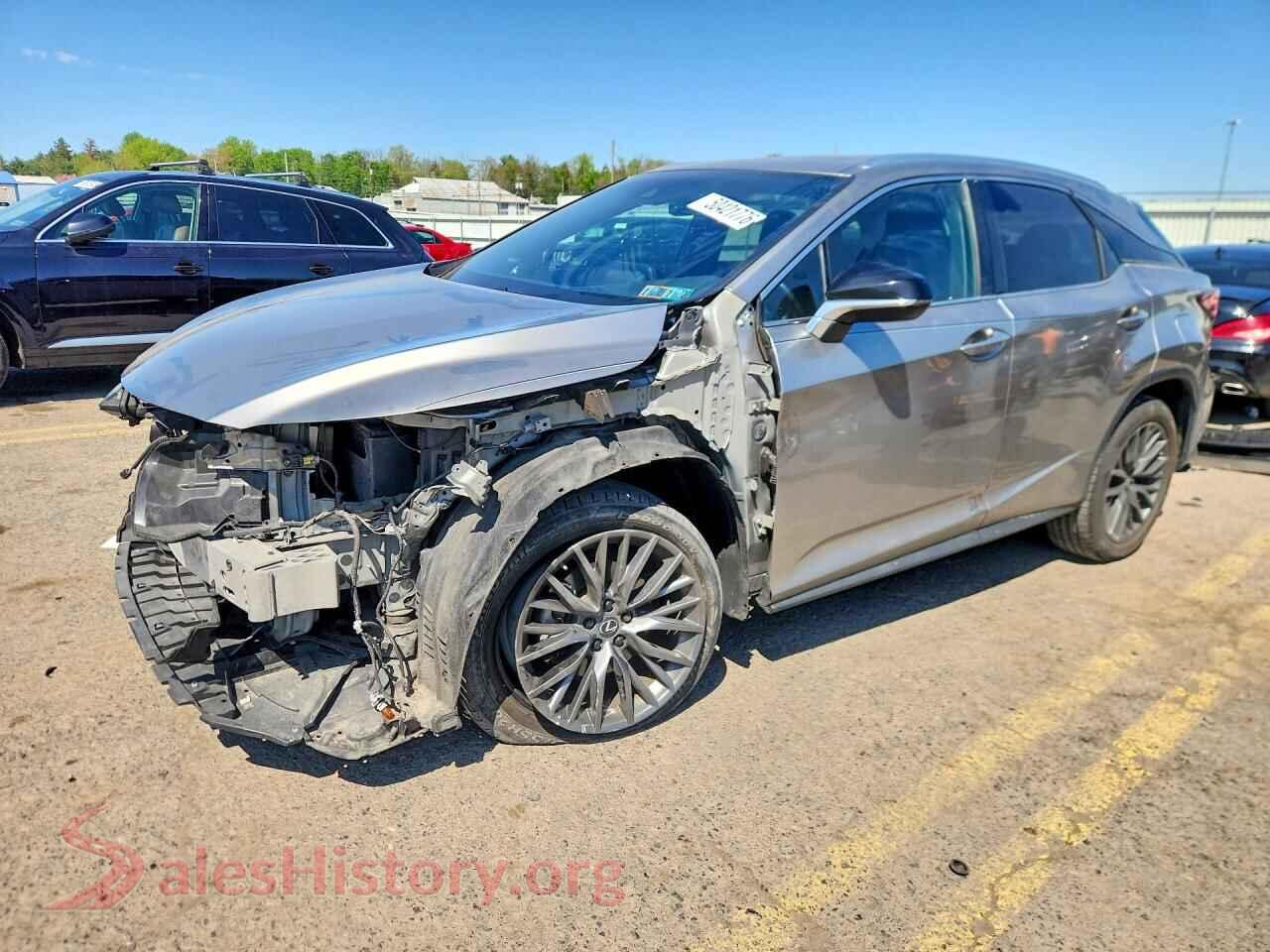 2021 LEXUS RX350 — VIN 2T2SZMDA7MC284842