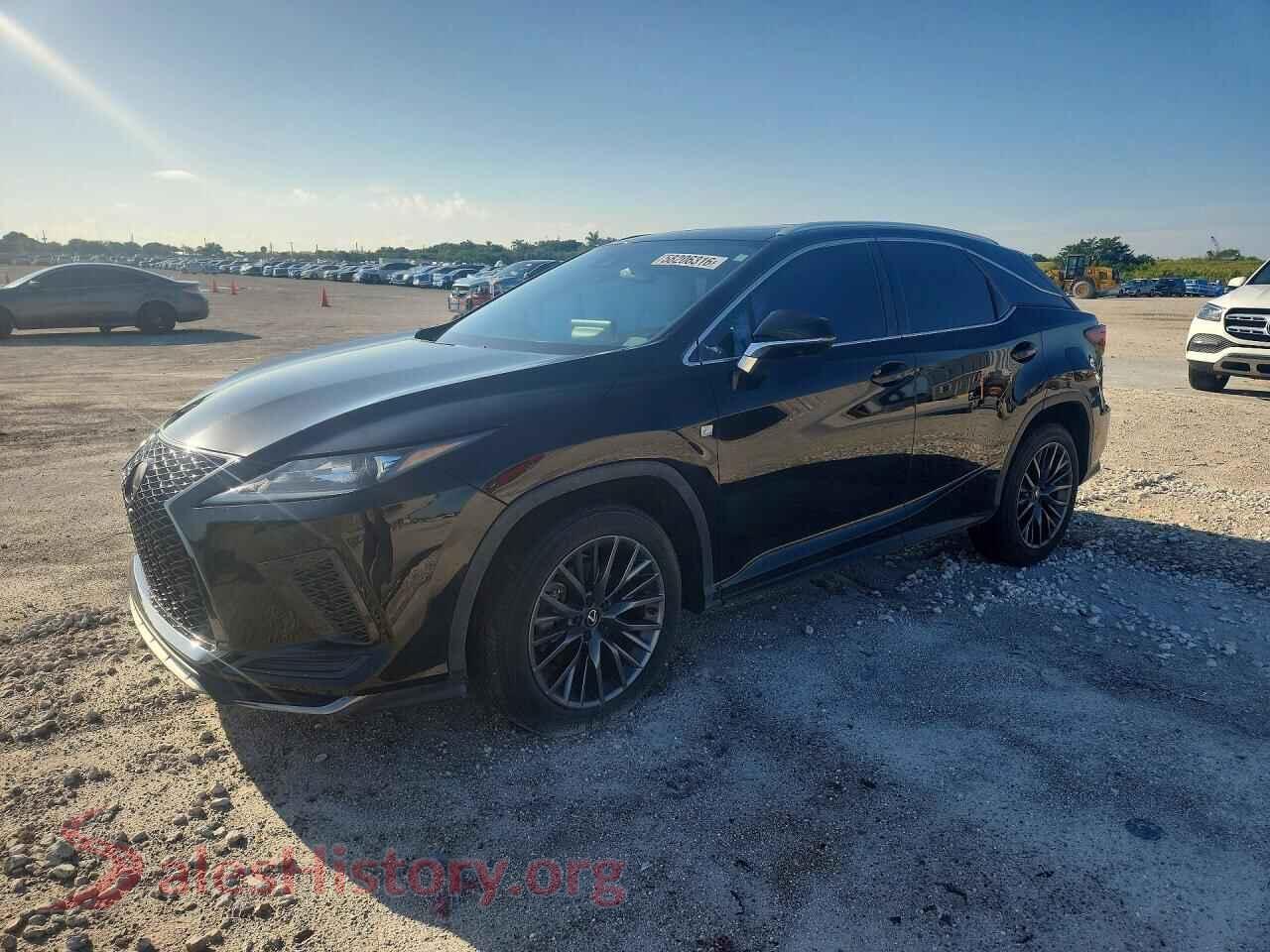 2021 LEXUS RX350 — VIN 2T2YZMDA3MC262301