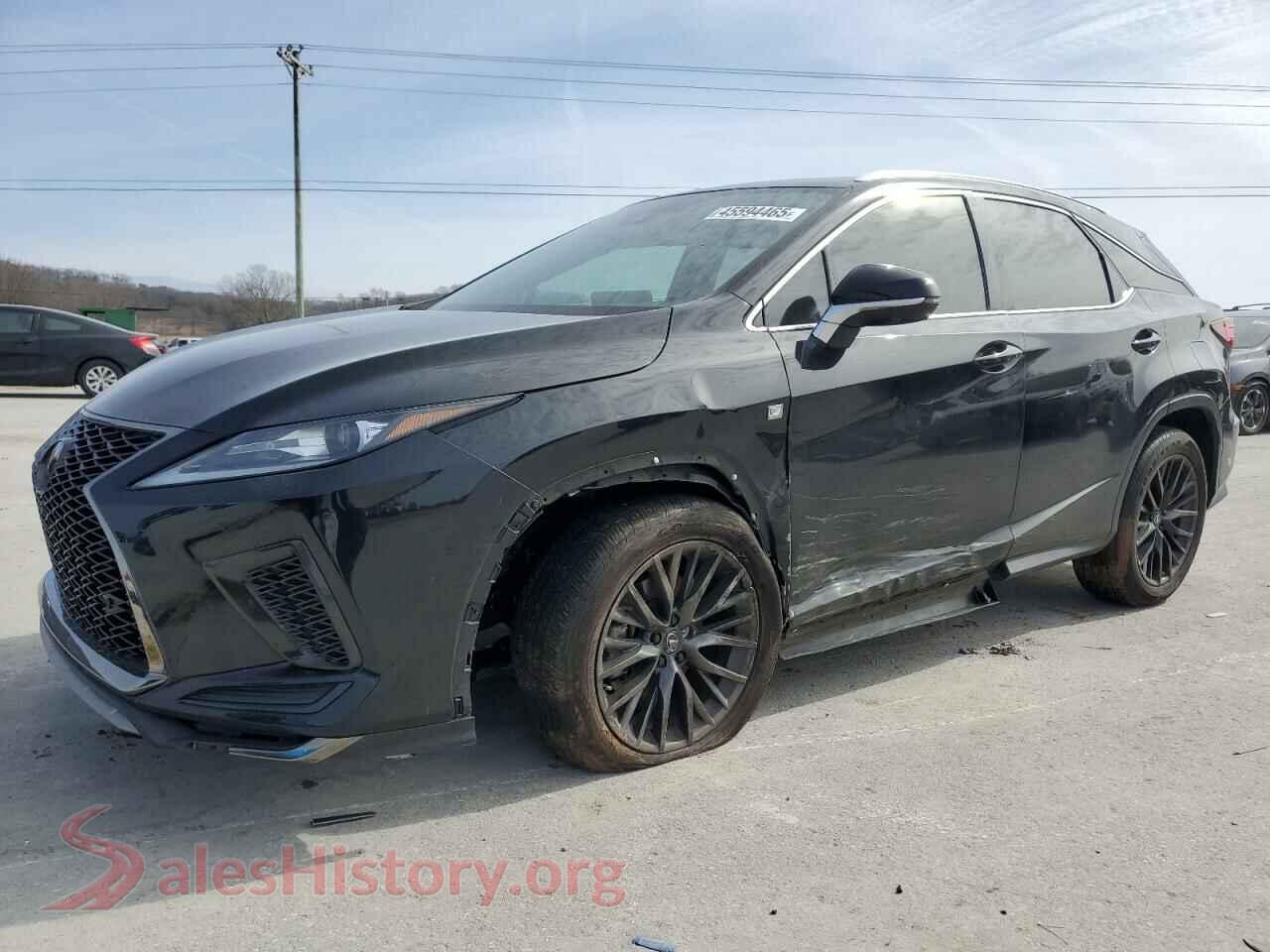 2021 LEXUS RX 350 F S — VIN 2T2YZMDA6MC286947