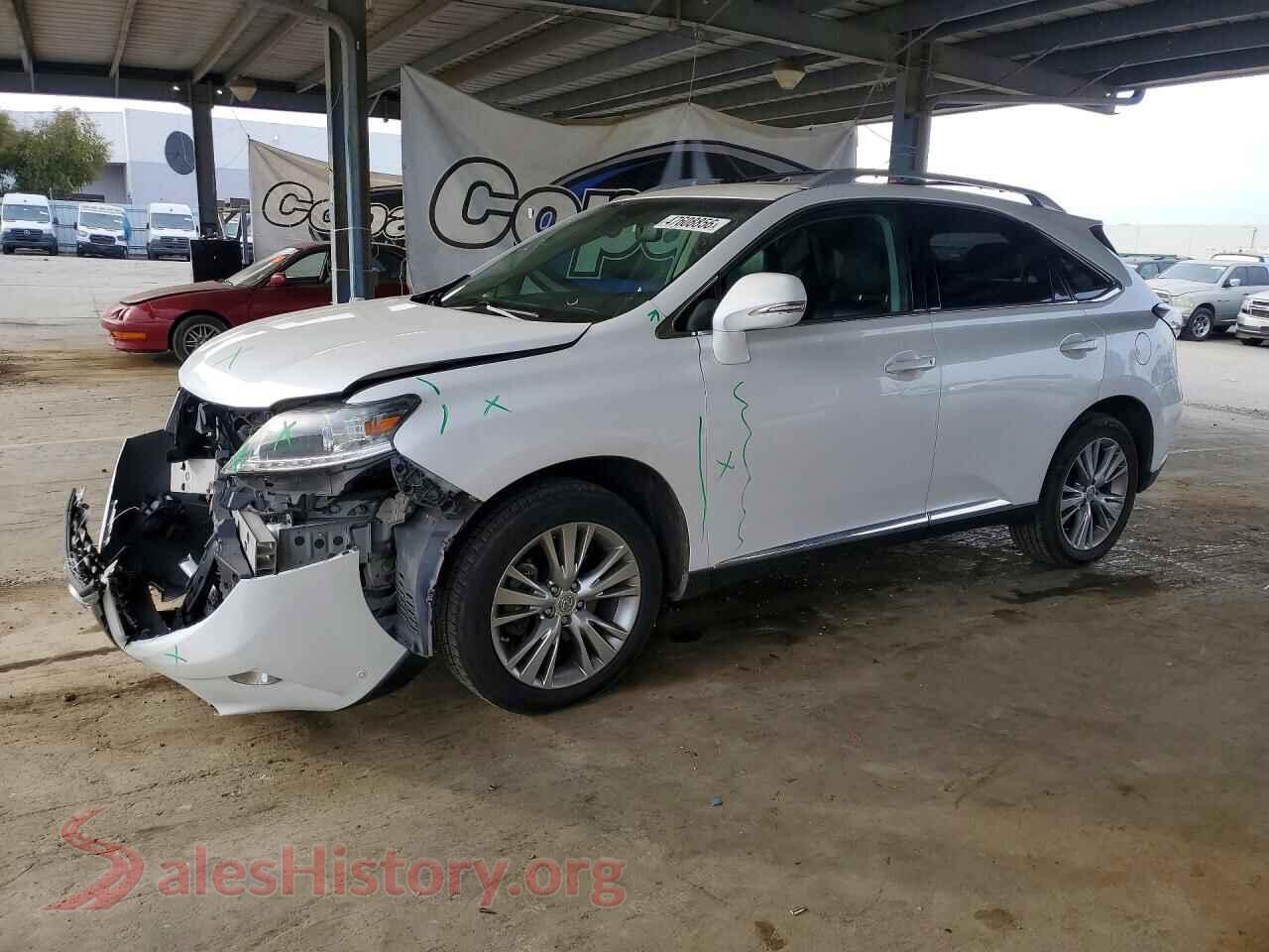 2014 LEXUS RX350 — VIN 2T2ZK1BA0EC145240