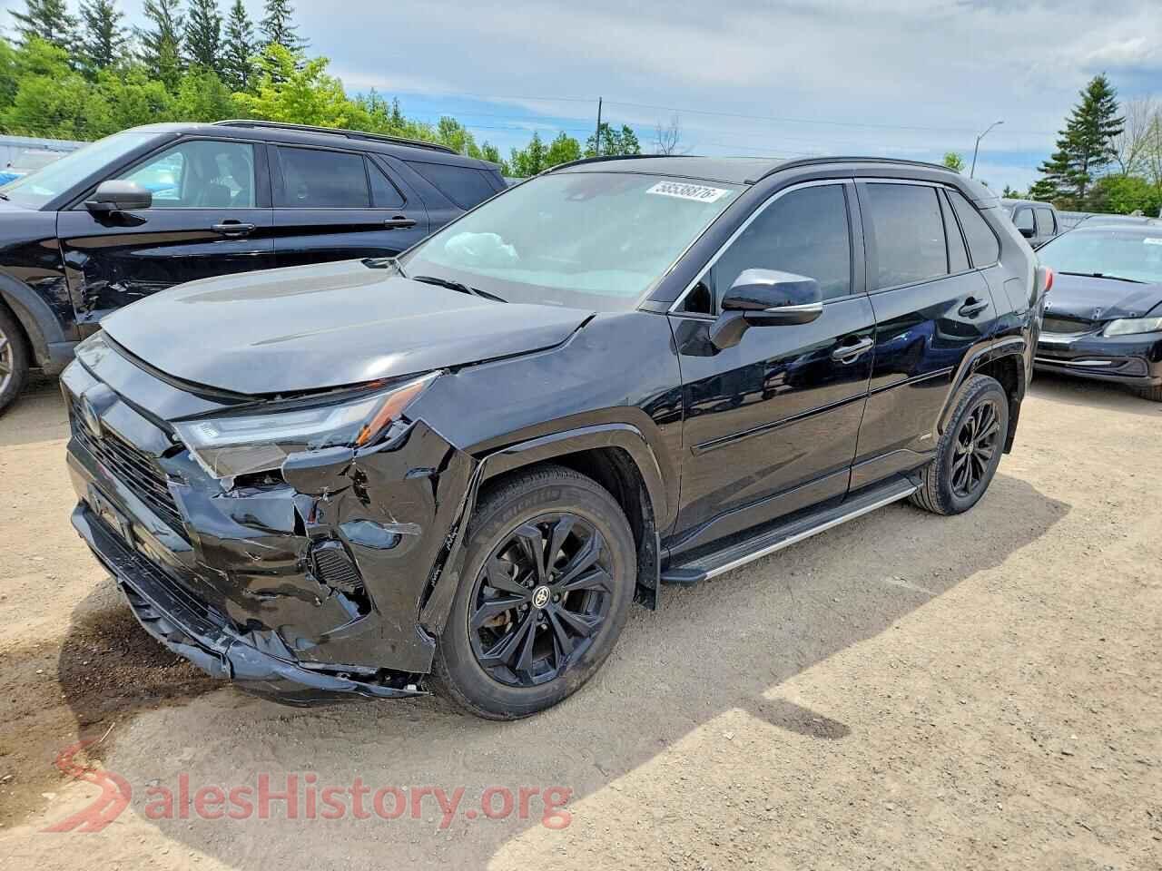 2022 TOYOTA RAV4 — VIN 2T34WRFV5NW132374