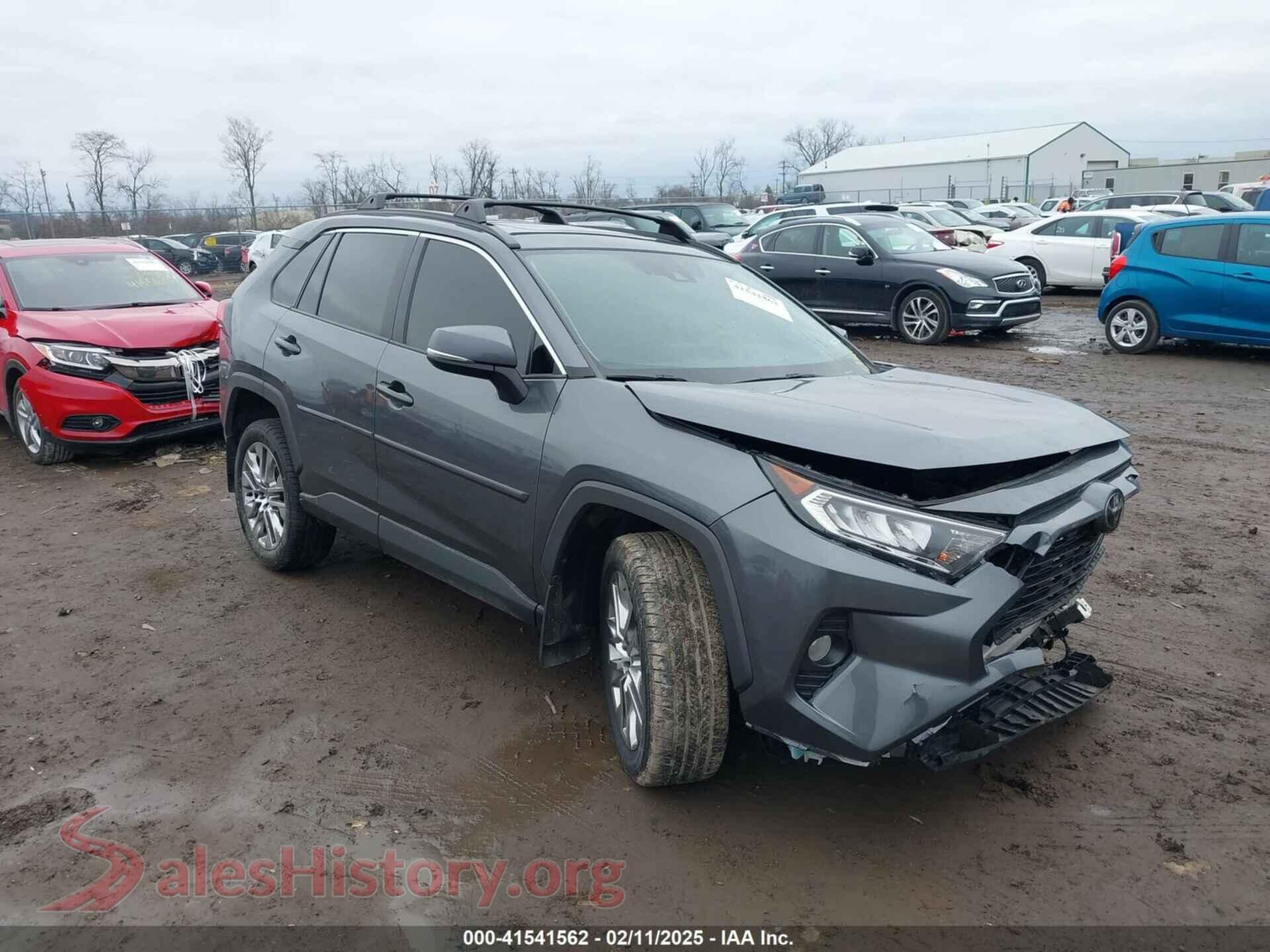 2021 TOYOTA RAV4 — VIN 2T3A1RFV4MC184144