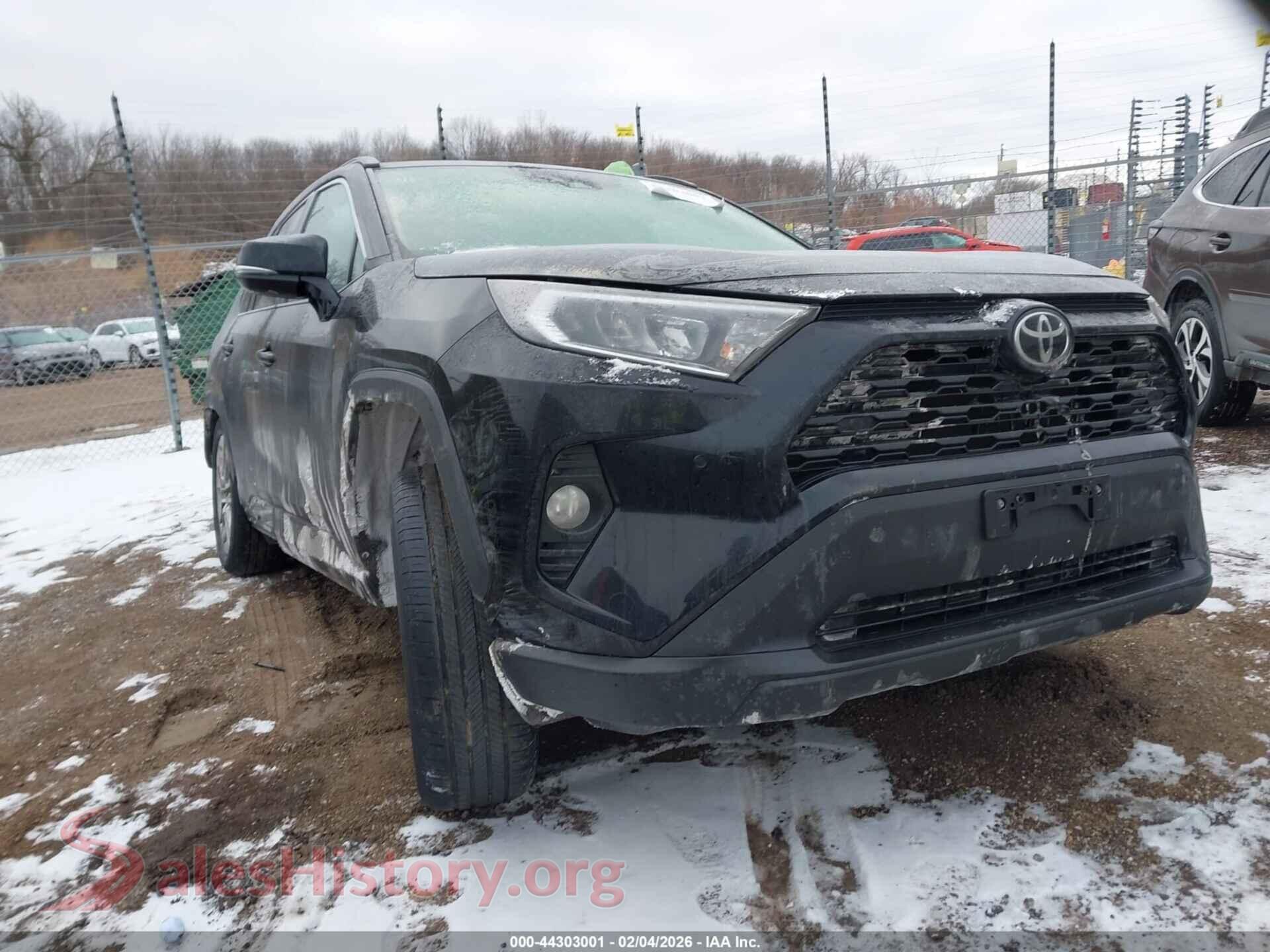 2021 TOYOTA RAV4 — VIN 2T3A1RFV9MW145953