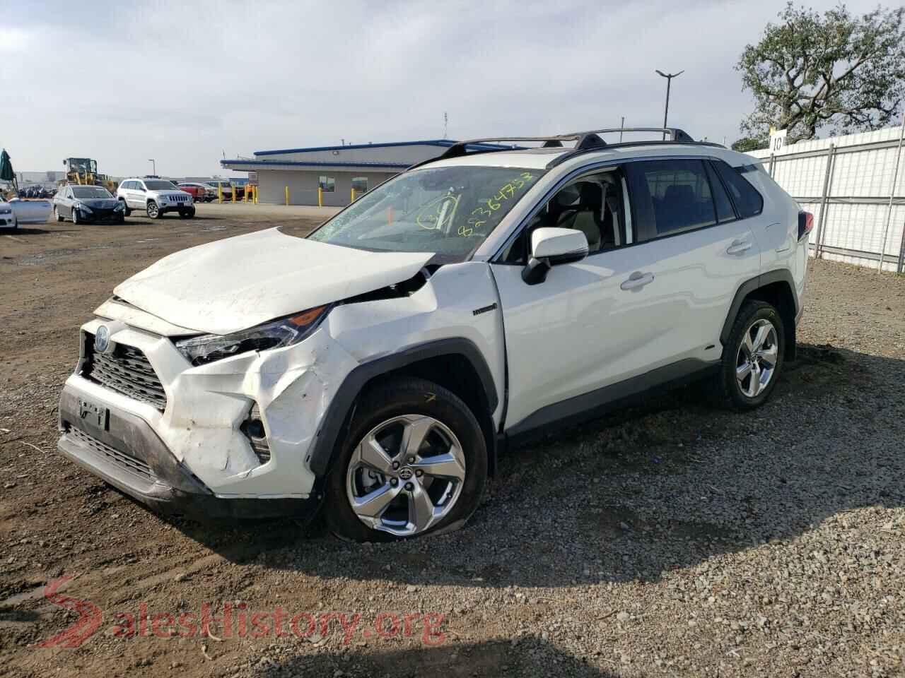 2021 TOYOTA RAV4 — VIN 2T3B6RFV5MW025900