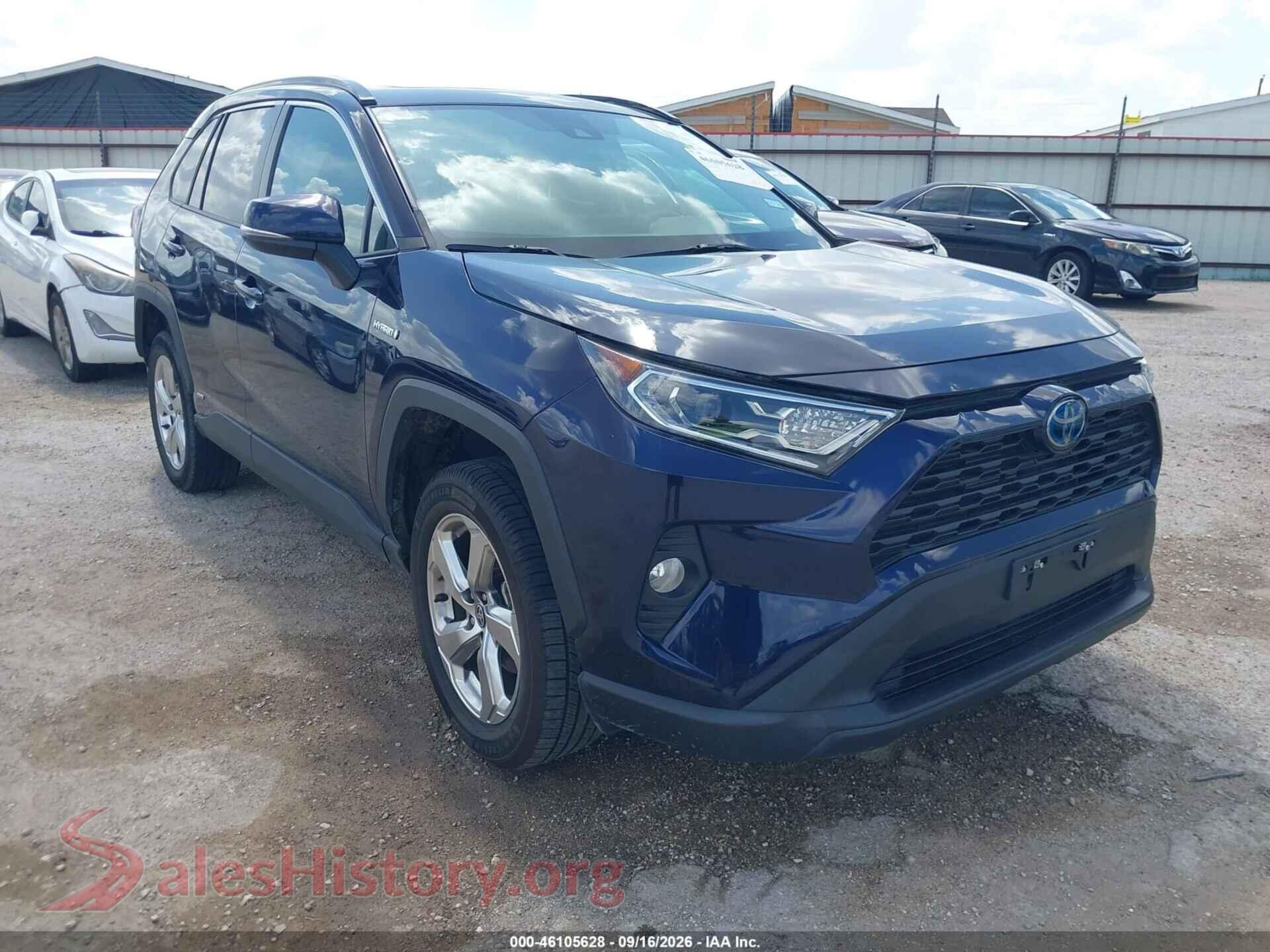2021 TOYOTA RAV4 HYBRID — VIN 2T3B6RFV6MW025470