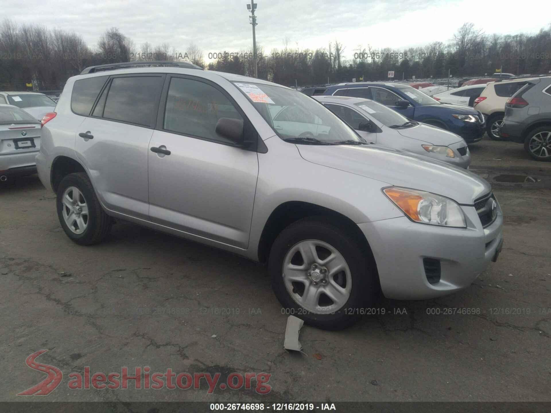 2012 TOYOTA RAV4 — VIN 2T3BF4DV2CW223631