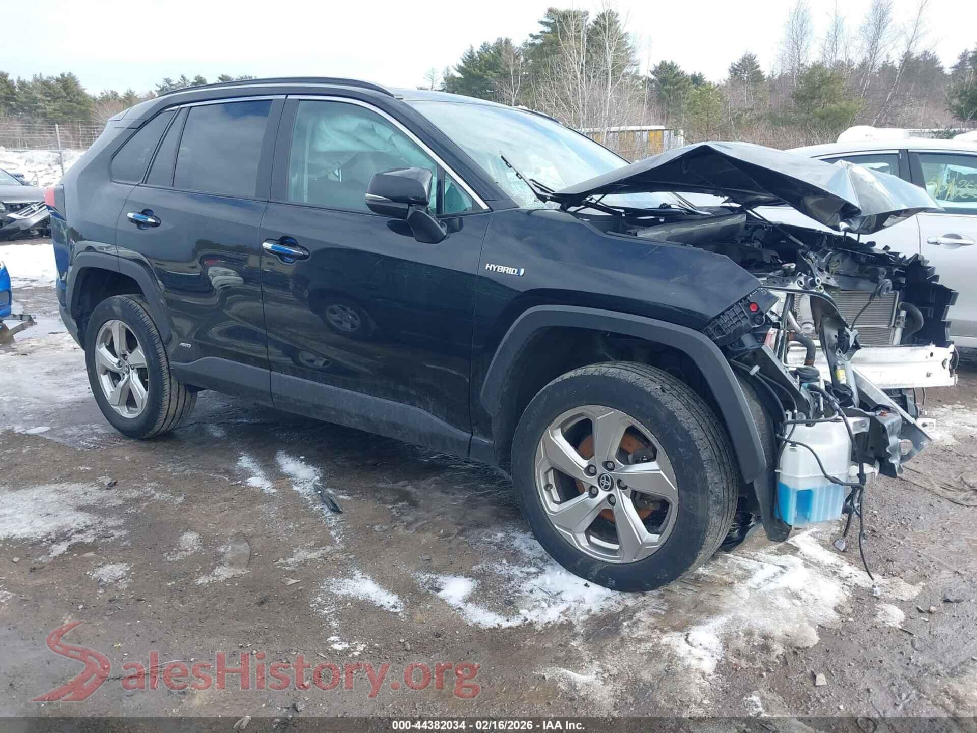 2021 TOYOTA RAV4 HYBRID — VIN 2T3D6RFV3MW014581