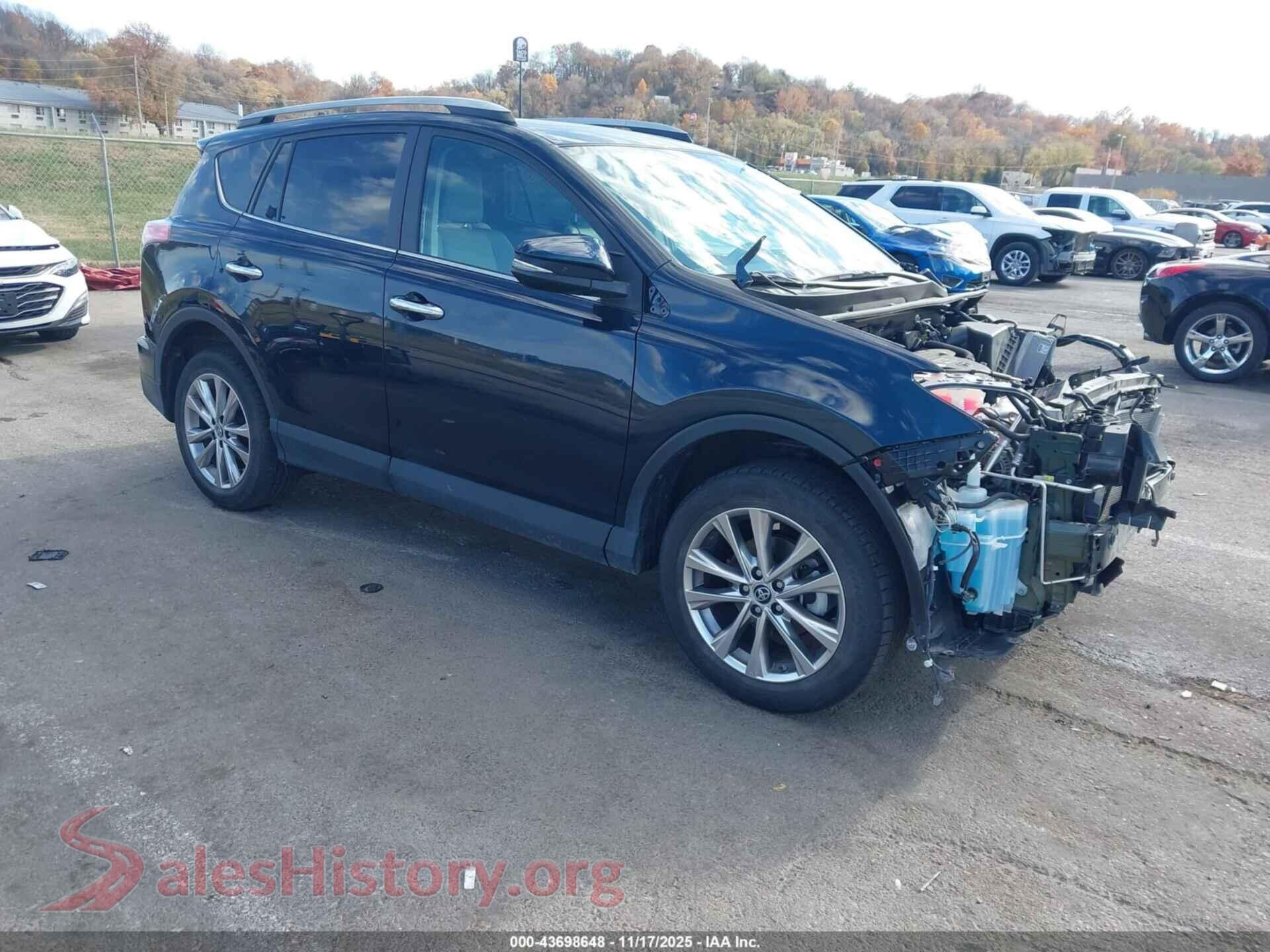 2017 TOYOTA RAV4 — VIN 2T3DFREV0HW574470