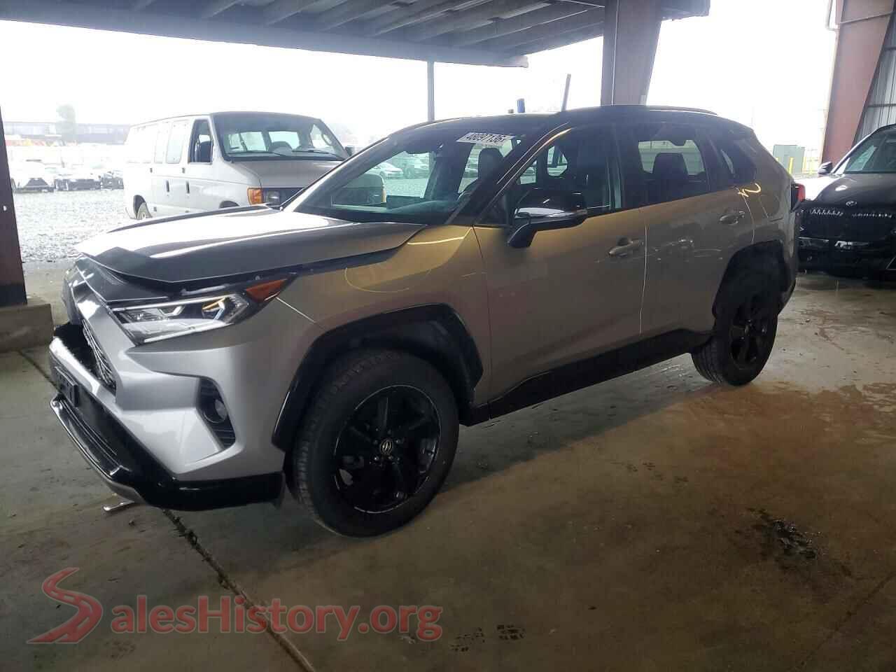 2021 TOYOTA RAV4 — VIN 2T3E6RFV0MW008838