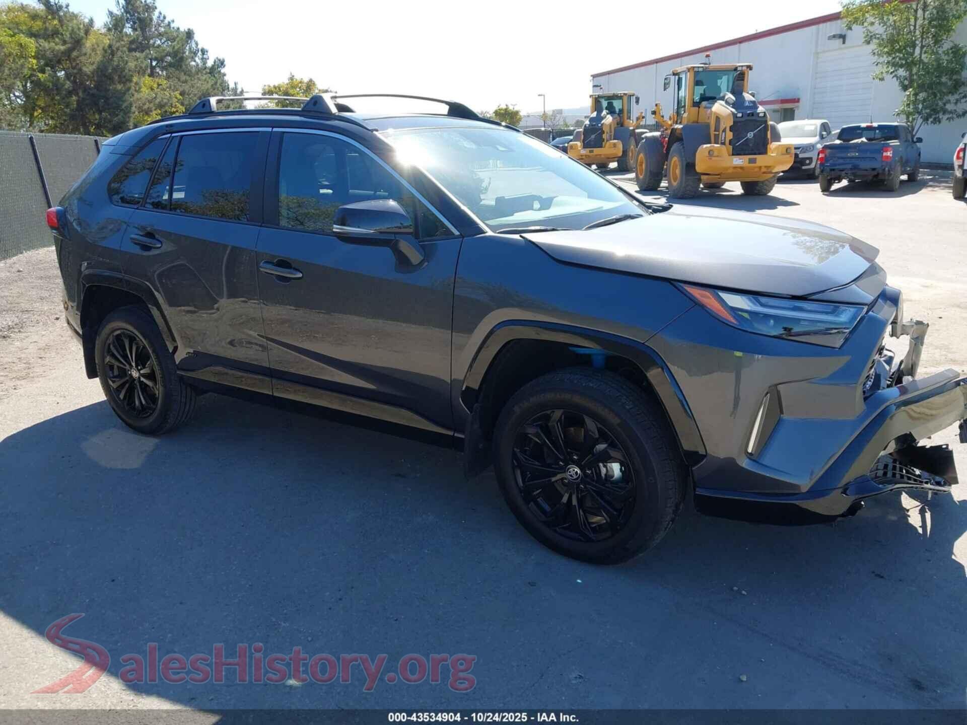 2025 TOYOTA RAV4 HYBRID — VIN 2T3E6RFV5SW084584
