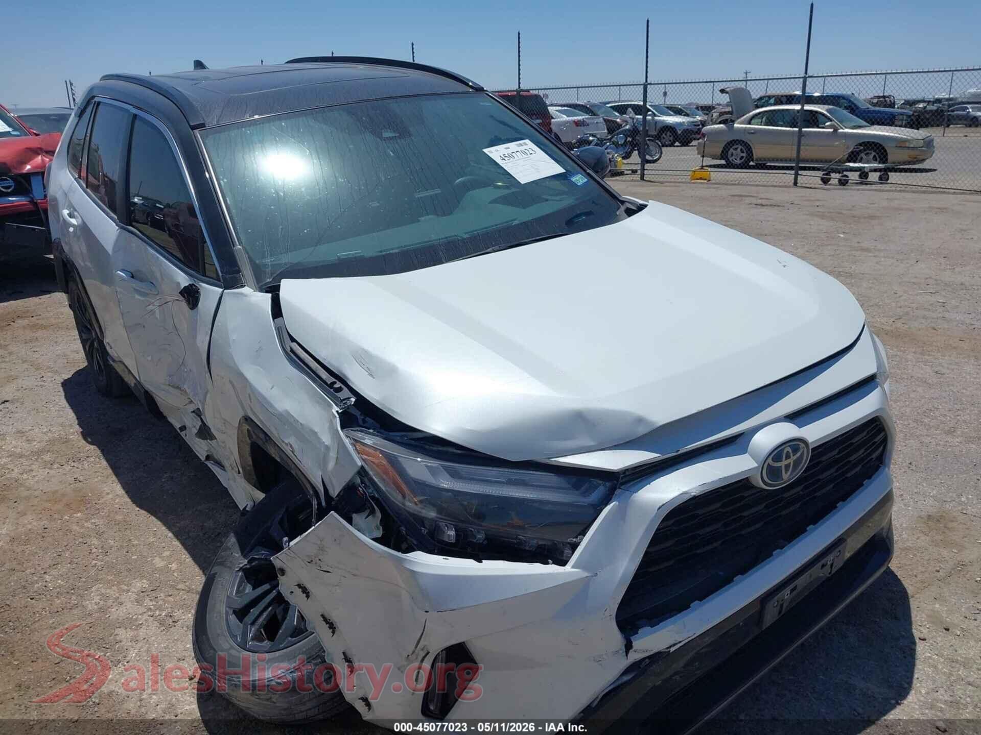 2023 TOYOTA RAV4 HYBRID — VIN 2T3E6RFV6PW038429
