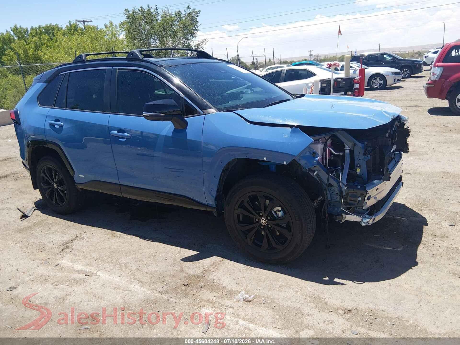 2024 TOYOTA RAV4 HYBRID — VIN 2T3E6RFV6RW060515