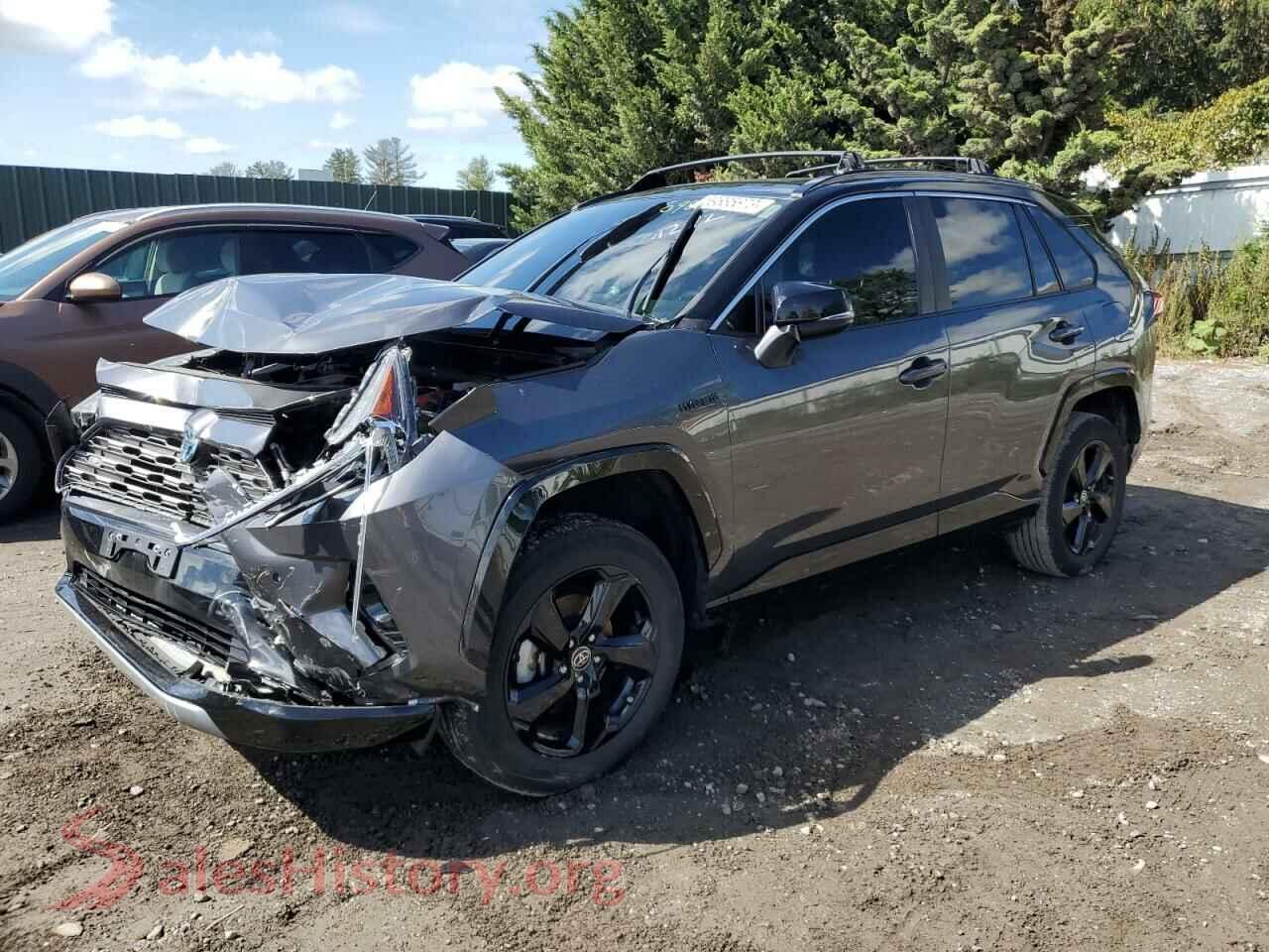 2021 TOYOTA RAV4 — VIN 2T3E6RFV7MW012112