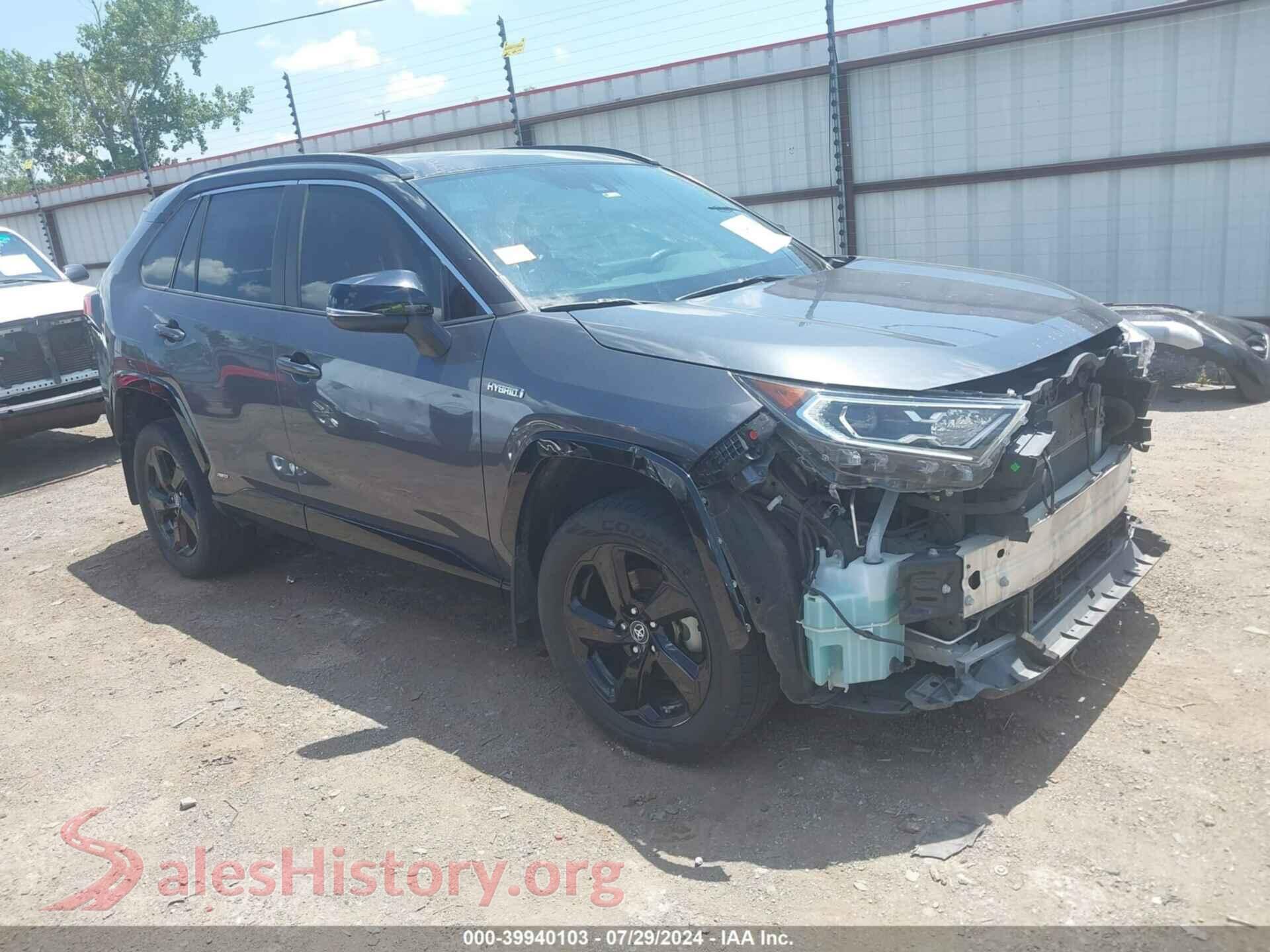 2020 TOYOTA RAV4 HYBRID — VIN 2T3EWRFV0LW049971