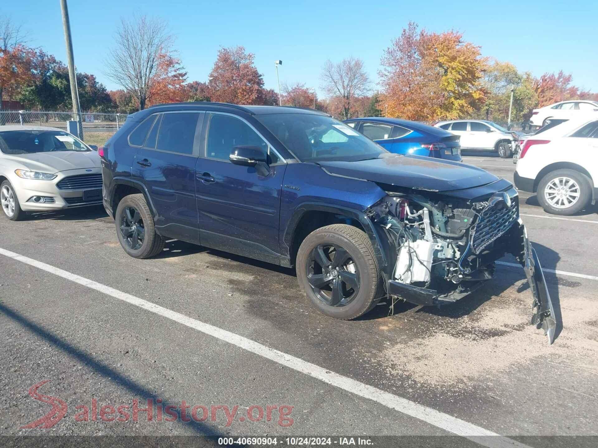 2020 TOYOTA RAV4 HYBRID — VIN 2T3EWRFV4LW054042