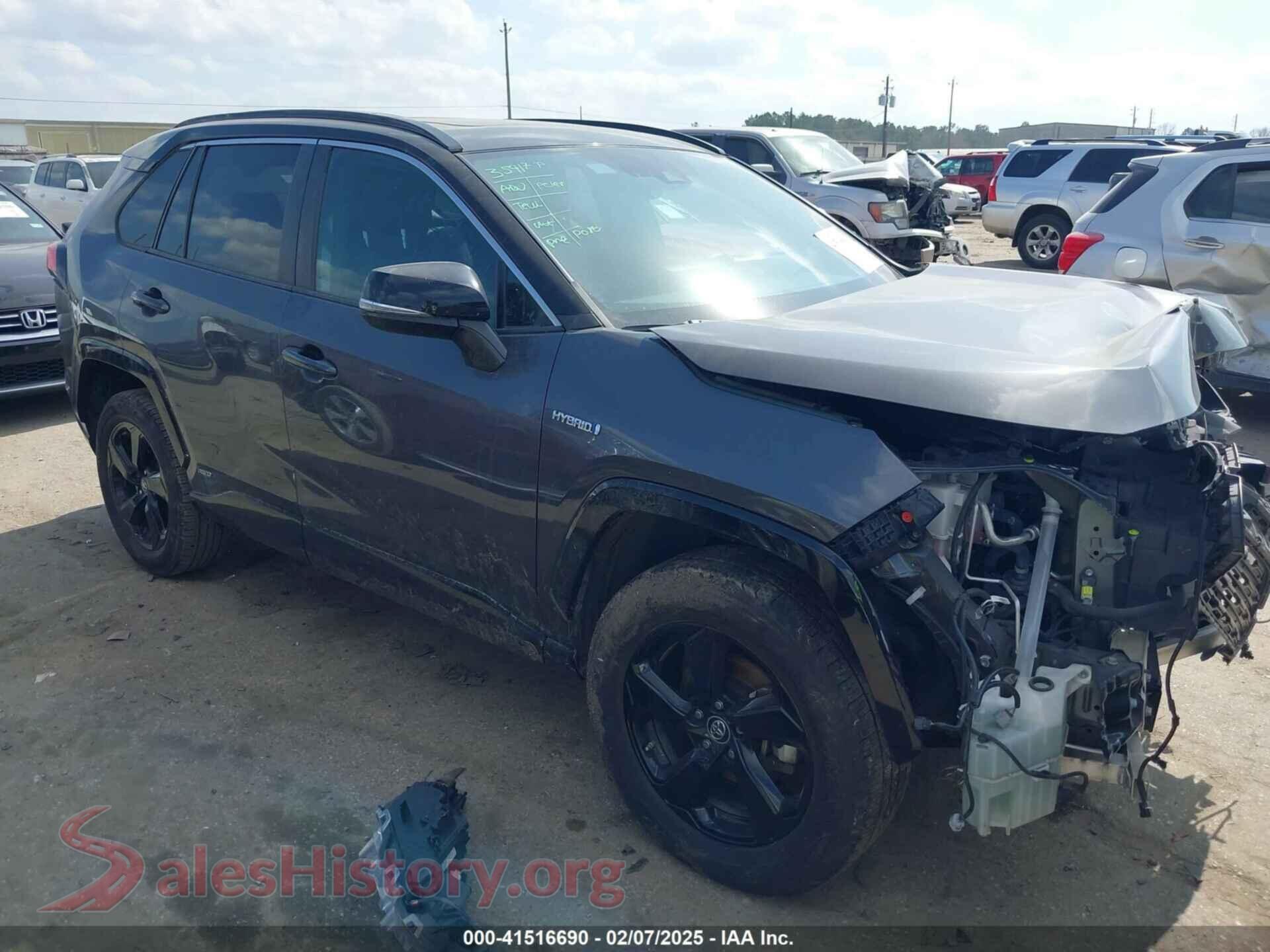 2019 TOYOTA RAV4 HYBRID — VIN 2T3EWRFV5KW043274