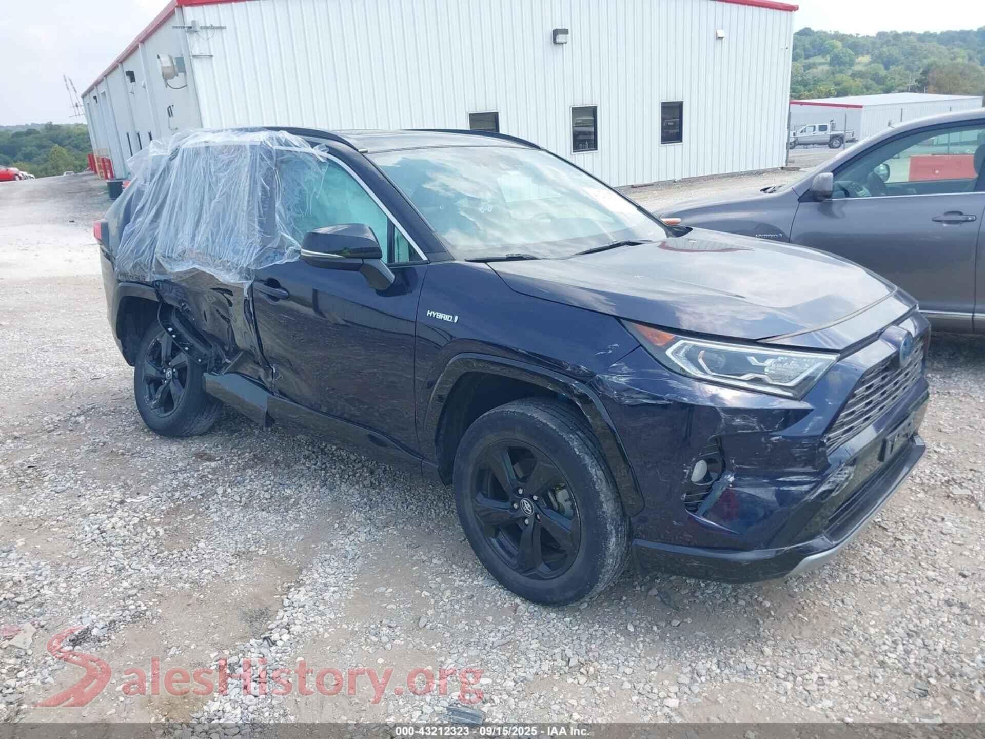 2020 TOYOTA RAV4 HYBRID — VIN 2T3EWRFV6LW089150
