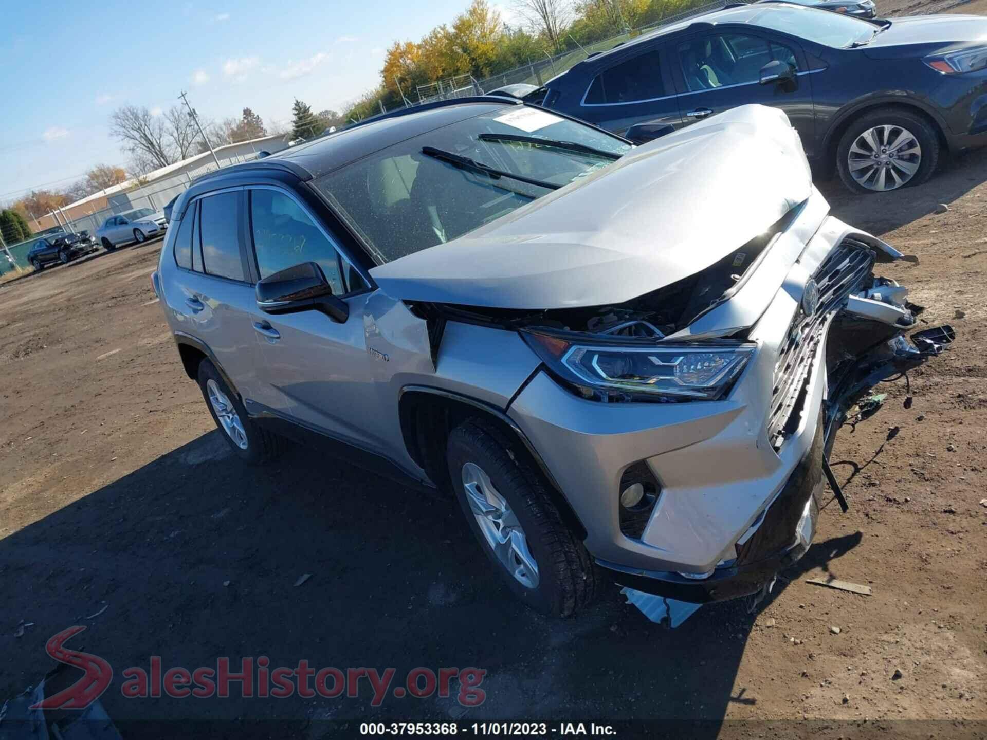2019 TOYOTA RAV4 HYBRID — VIN 2T3EWRFVXKW015535