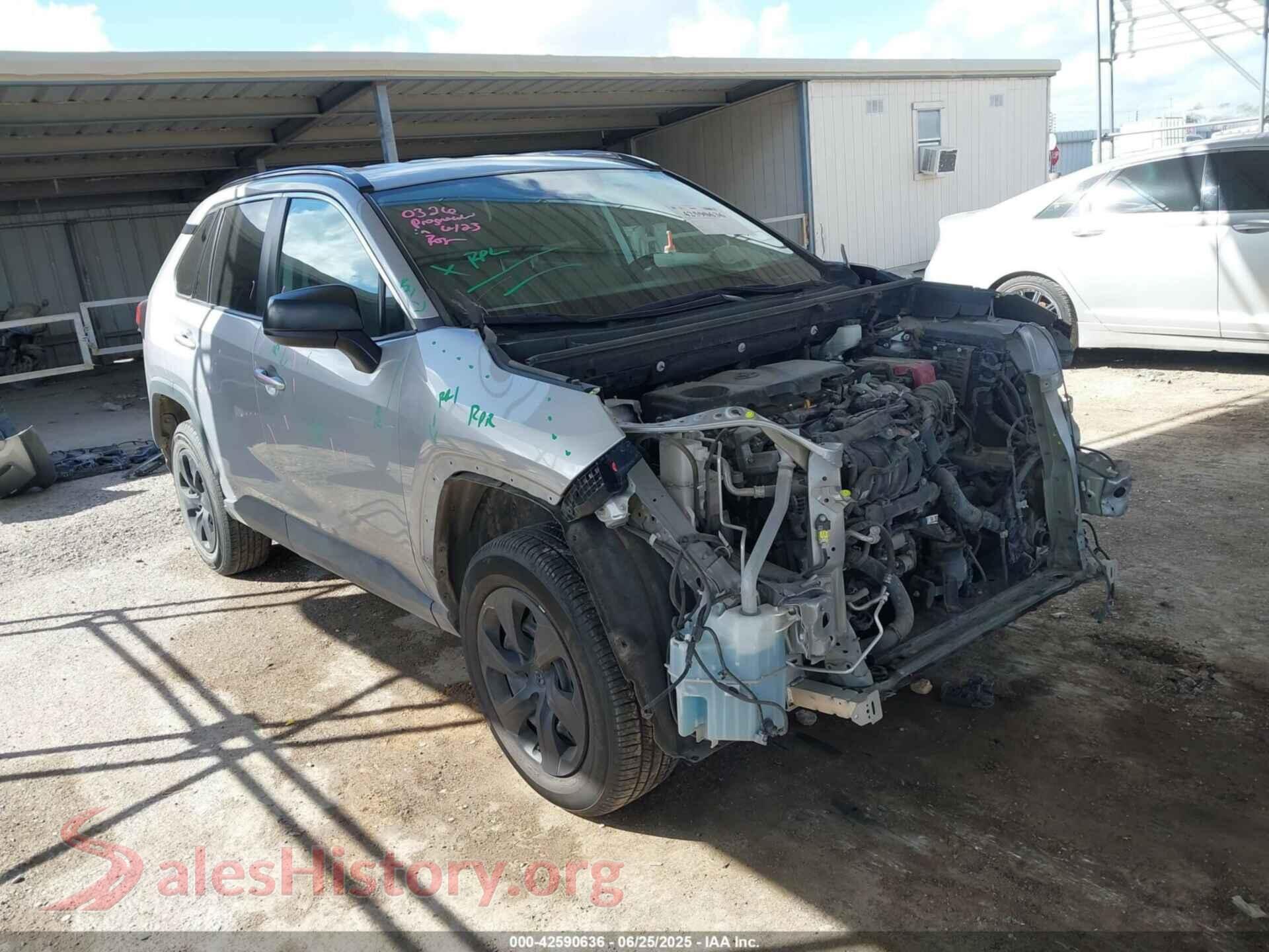2021 TOYOTA RAV4 — VIN 2T3F1RFV3MW196077