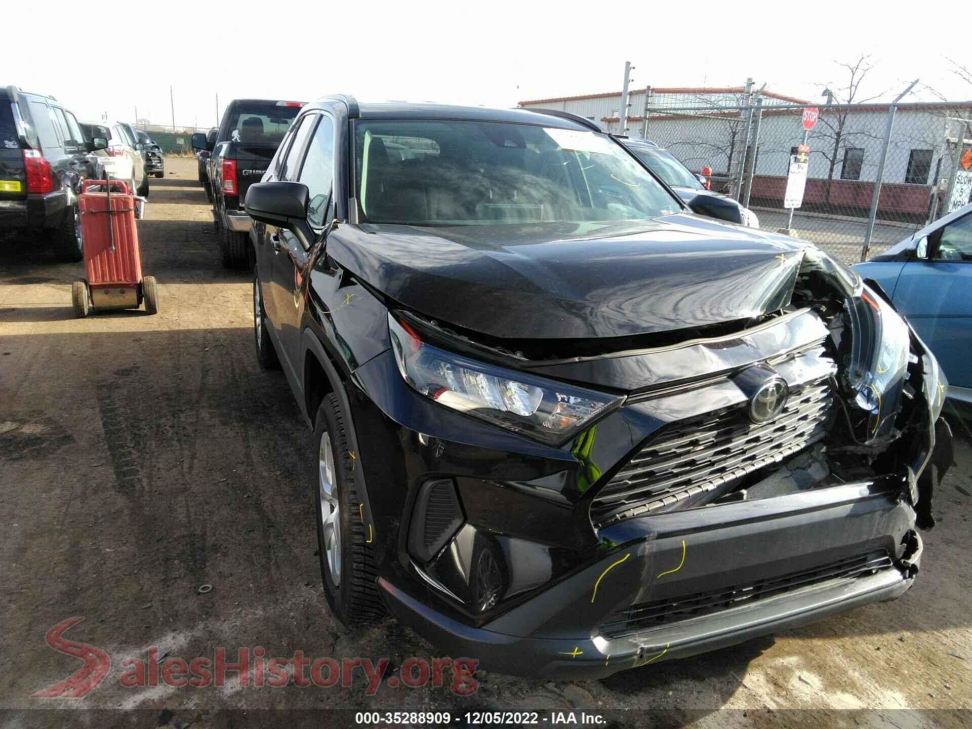 2019 TOYOTA RAV4 — VIN 2T3F1RFV6KW055467