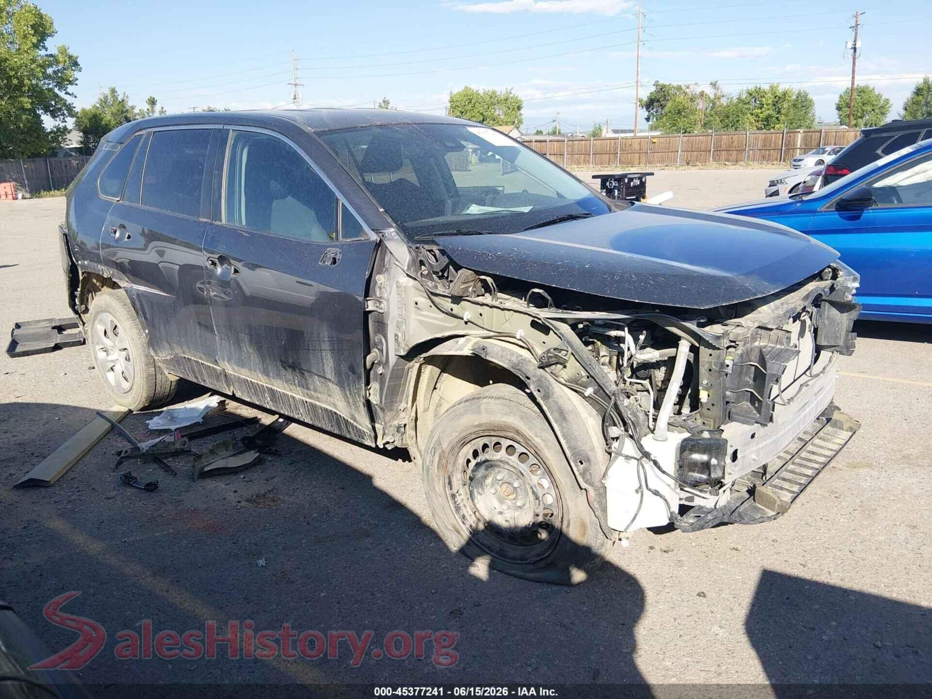 2022 TOYOTA RAV4 — VIN 2T3F1RFV7NW313578