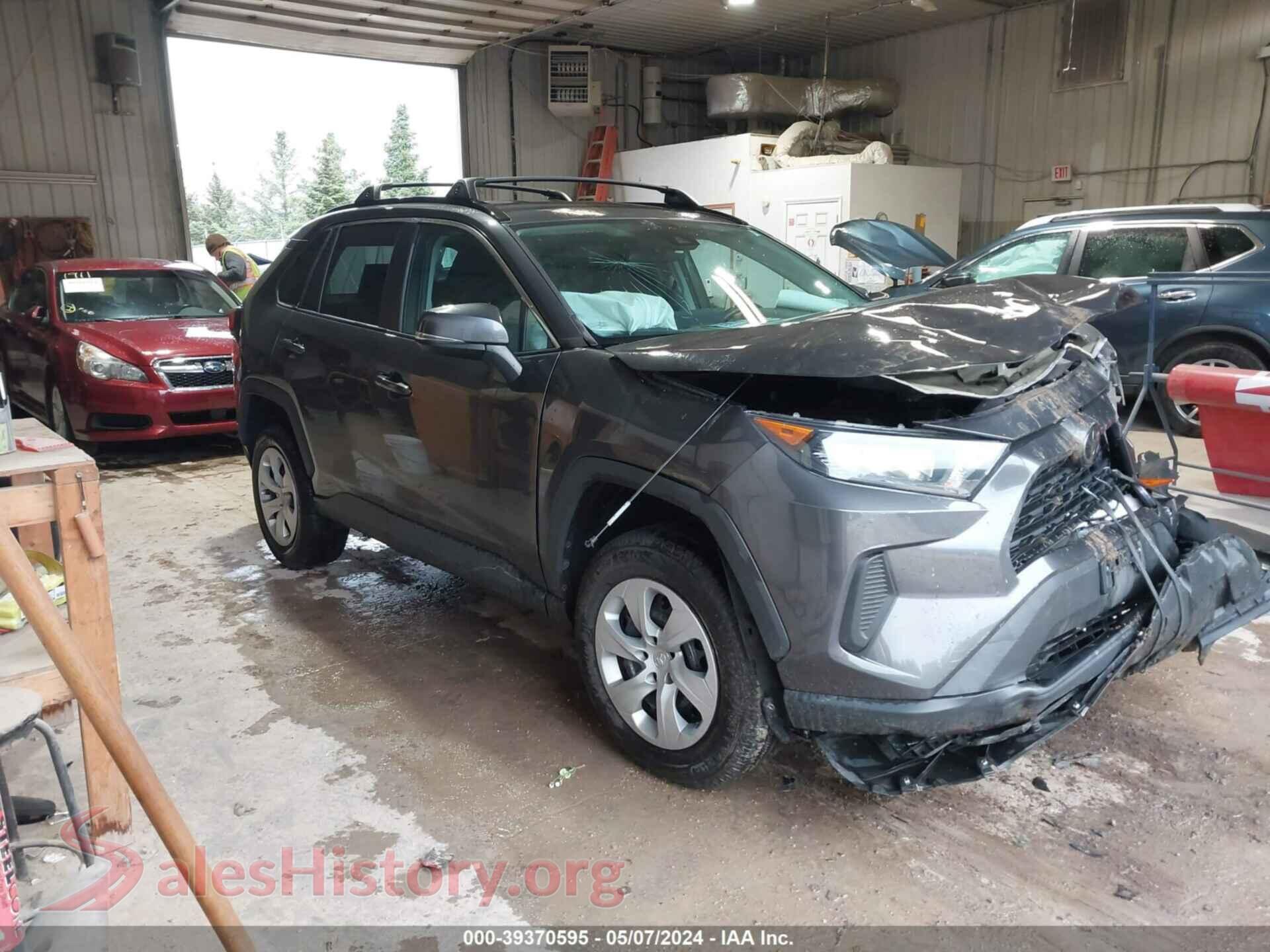 2020 TOYOTA RAV4 — VIN 2T3G1RFV5LW101991
