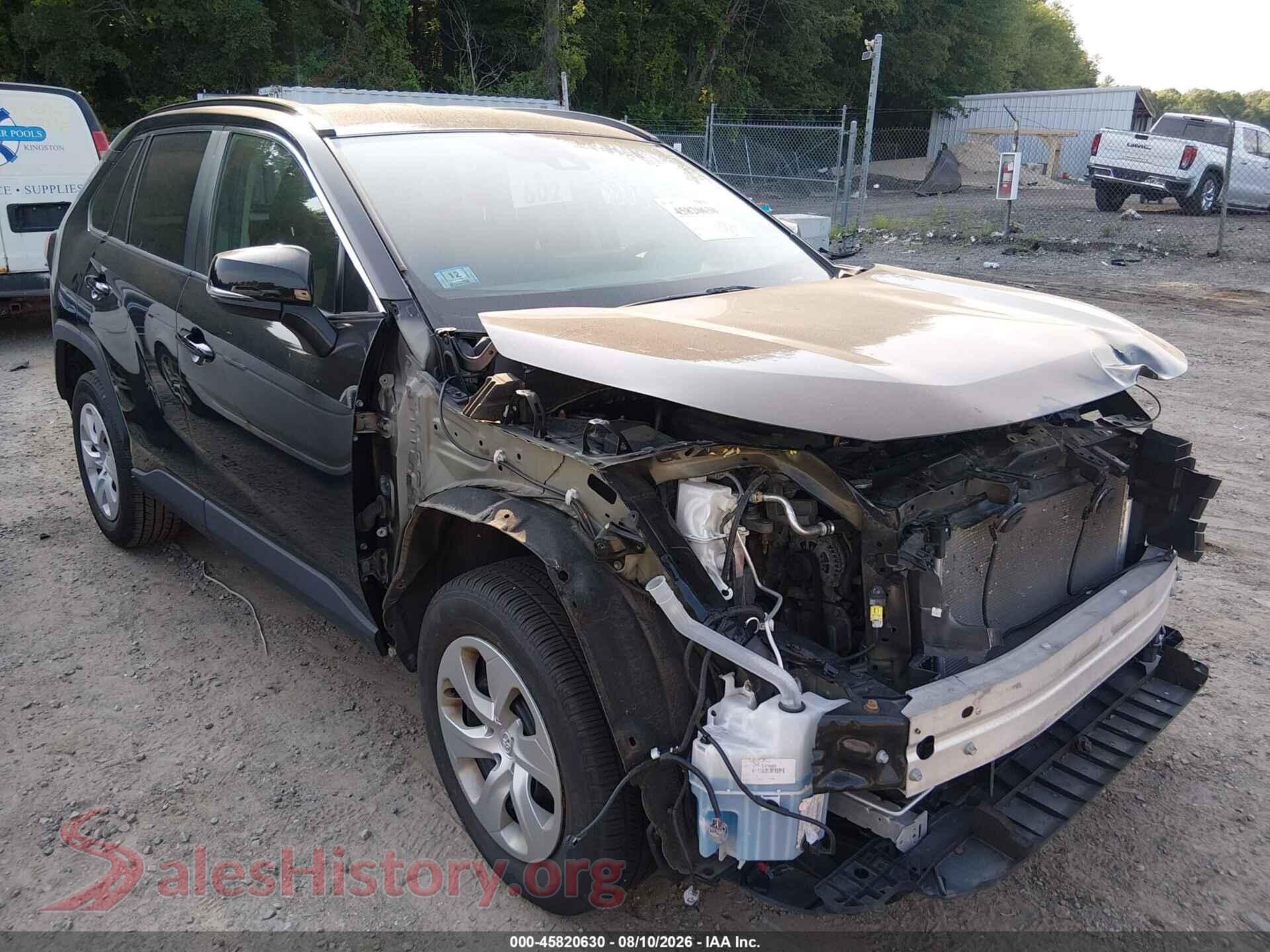 2021 TOYOTA RAV4 — VIN 2T3G1RFVXMW242993