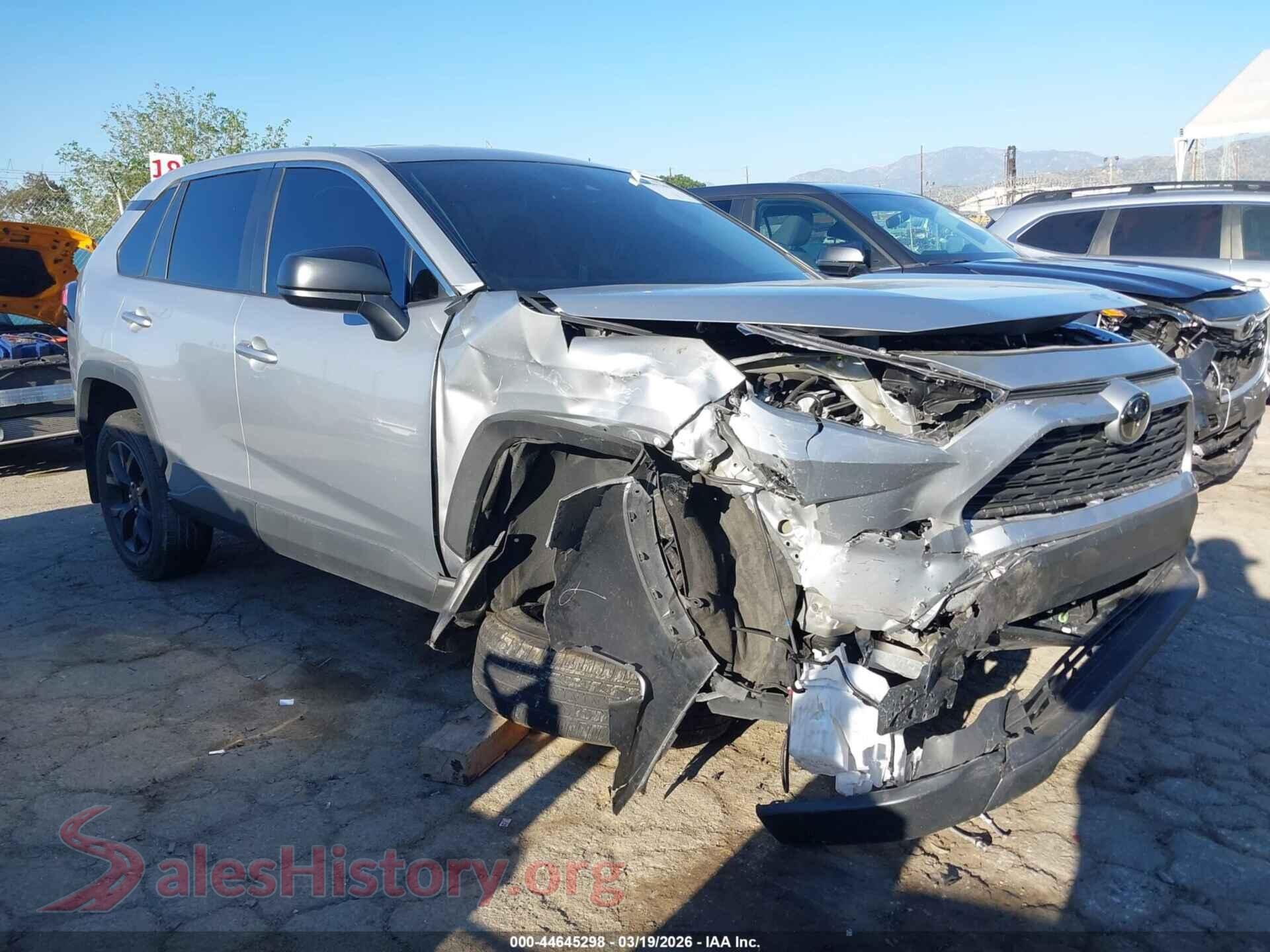 2022 TOYOTA RAV4 — VIN 2T3H1RFV0NW222953