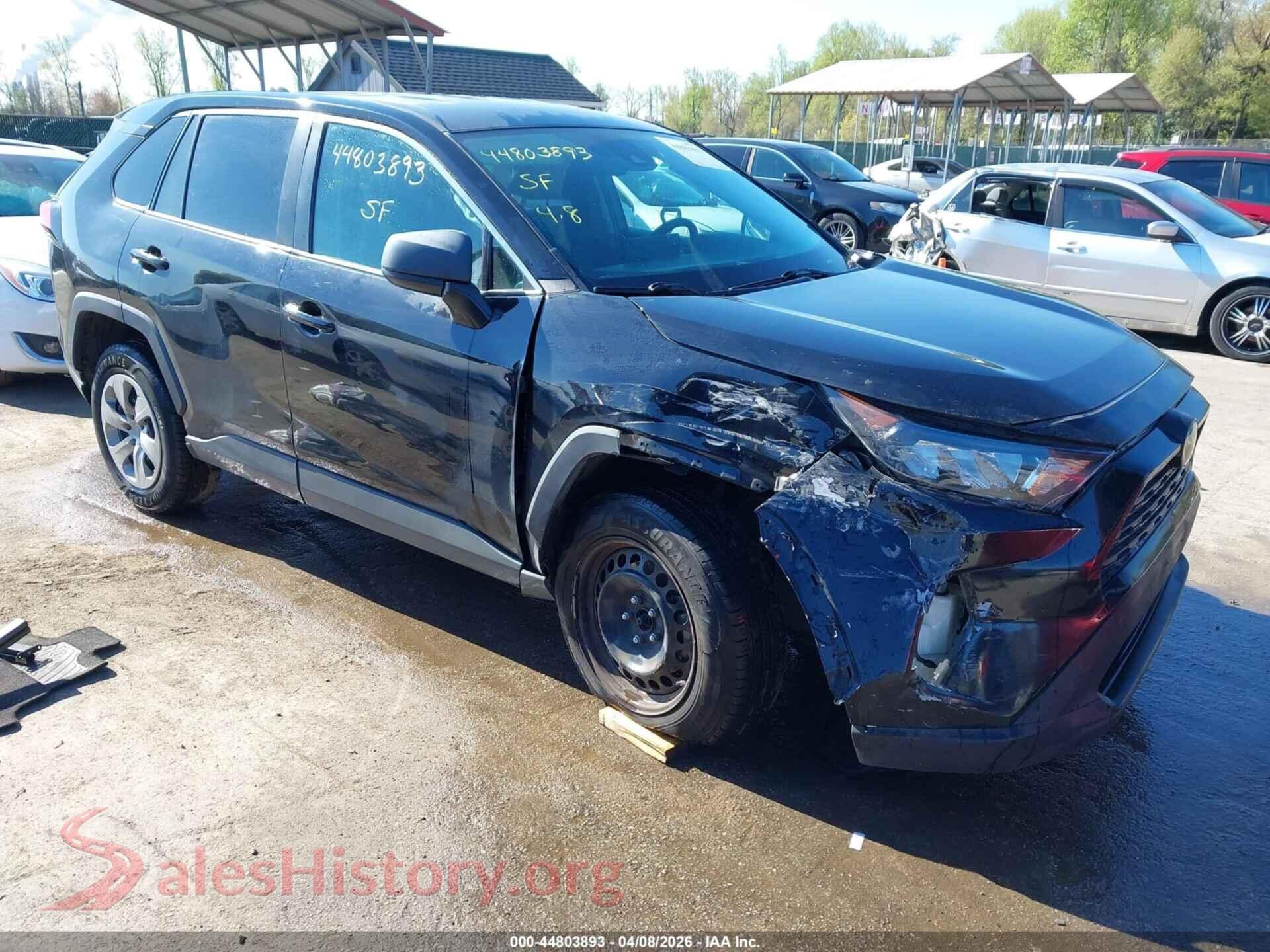 2022 TOYOTA RAV4 — VIN 2T3H1RFV6NC186302