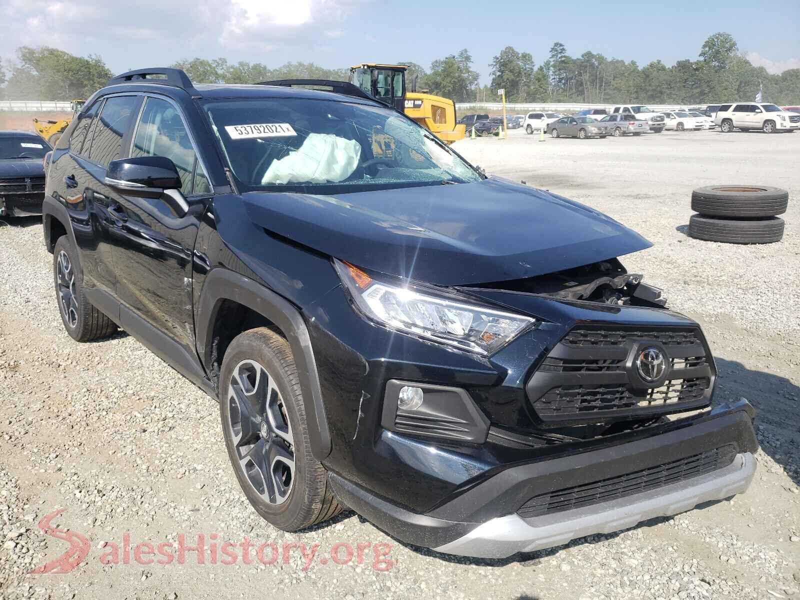 2019 TOYOTA RAV4 — VIN 2T3J1RFV0KW036228