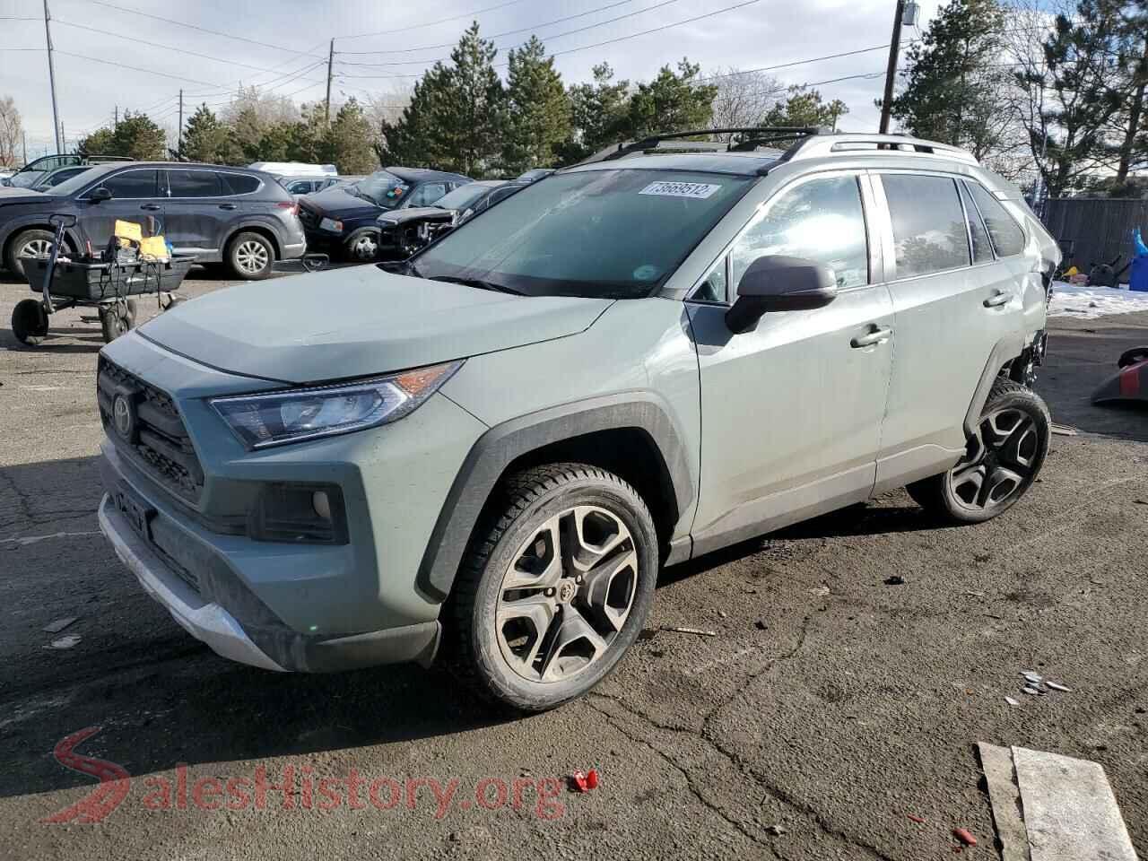 2019 TOYOTA RAV4 — VIN 2T3J1RFV1KW025013
