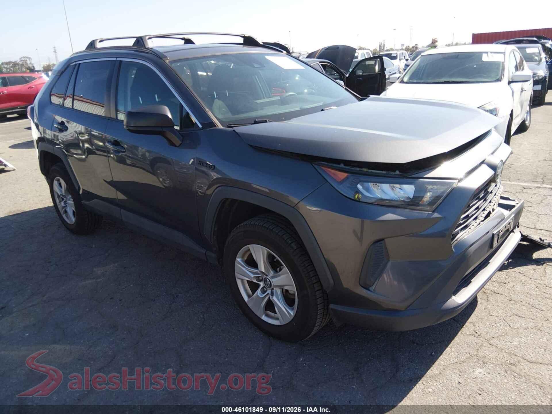 2021 TOYOTA RAV4 HYBRID — VIN 2T3L6RFV4MW006470