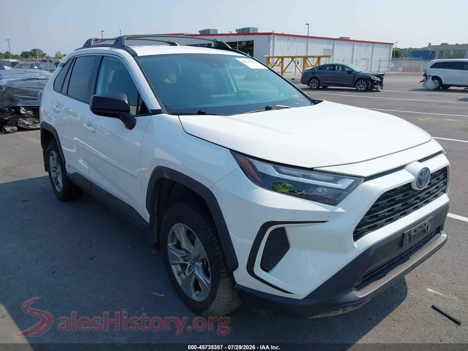 2024 TOYOTA RAV4 HYBRID — VIN 2T3LWRFV3RW203119
