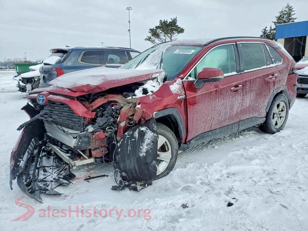 2019 TOYOTA RAV4 — VIN 2T3MWRFVXKW014574