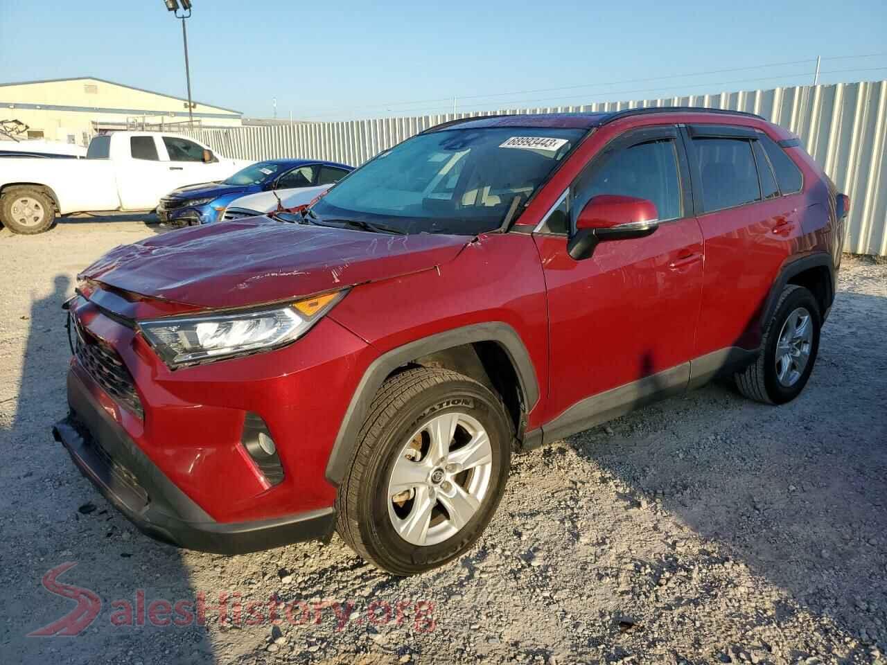 2020 TOYOTA RAV4 — VIN 2T3P1RFV2LW098743