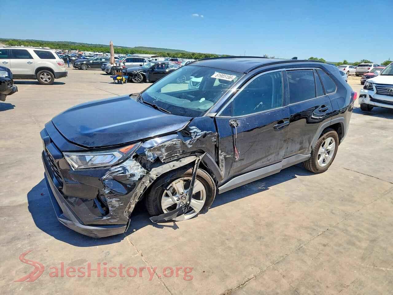 2021 TOYOTA RAV4 — VIN 2T3P1RFV3MW212380