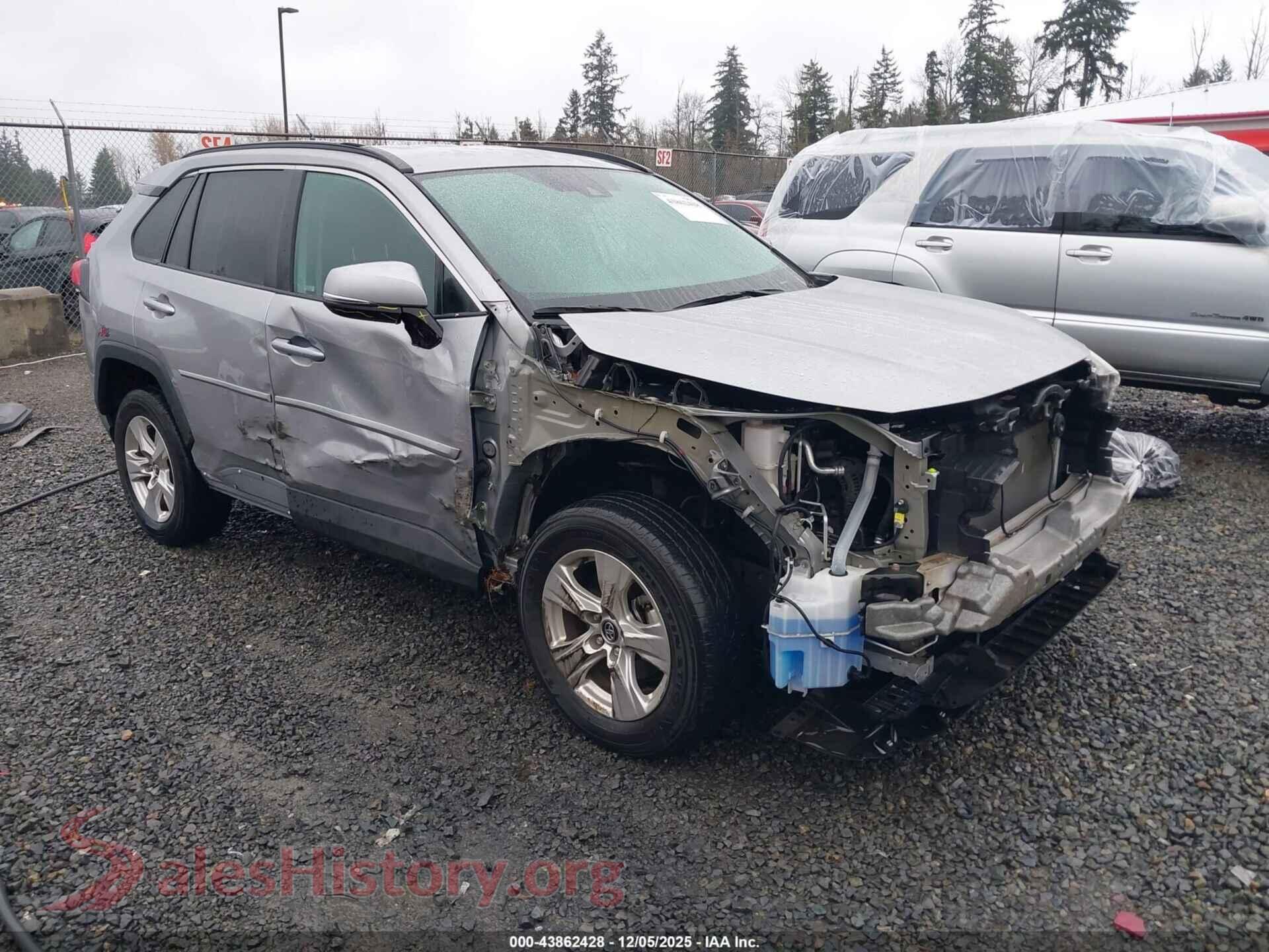 2020 TOYOTA RAV4 — VIN 2T3P1RFV5LW103658