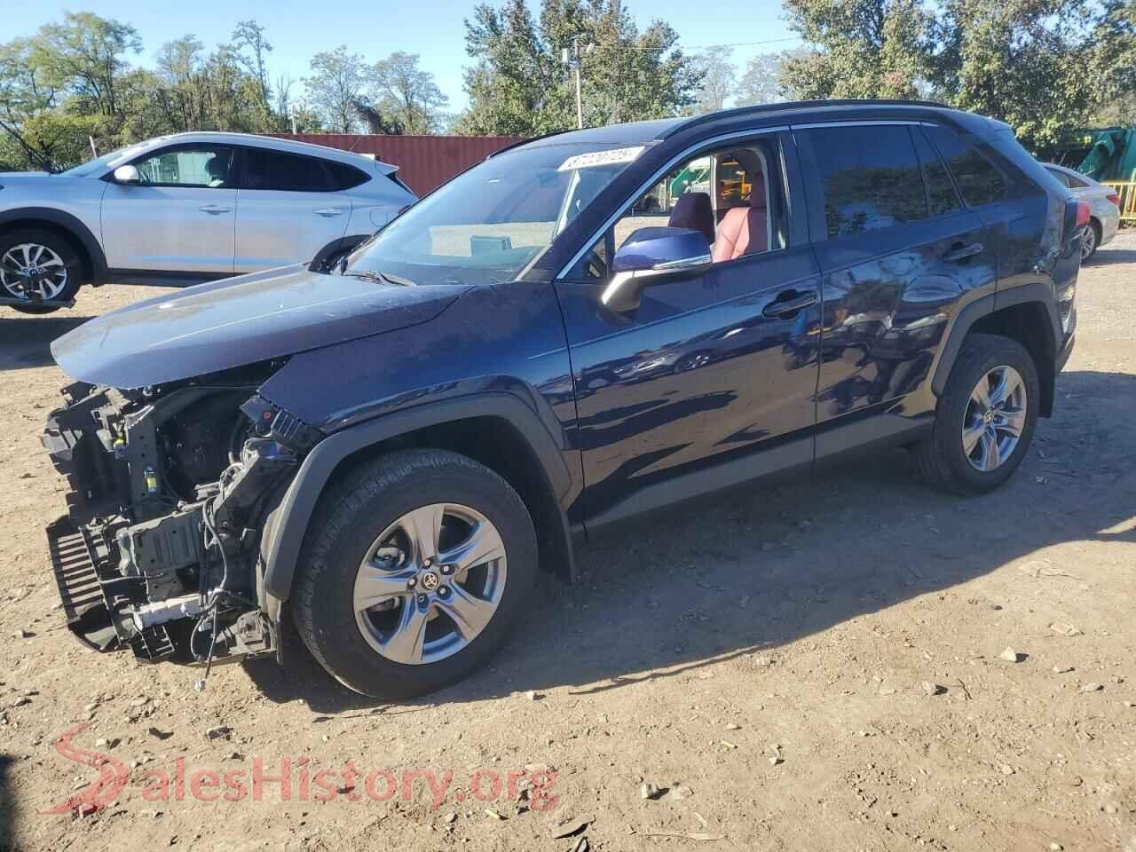 2022 TOYOTA RAV4 — VIN 2T3P1RFV7NW288007