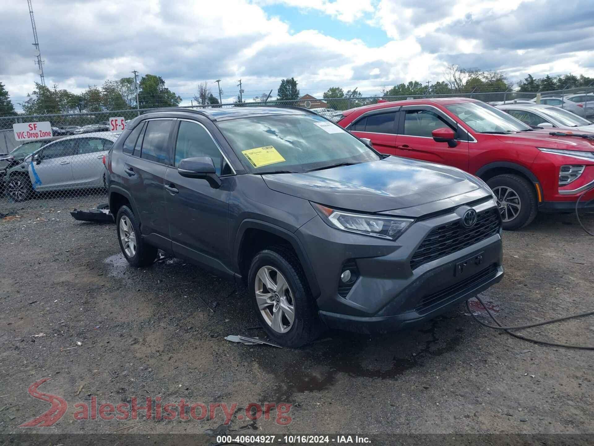 2020 TOYOTA RAV4 — VIN 2T3P1RFVXLW119449