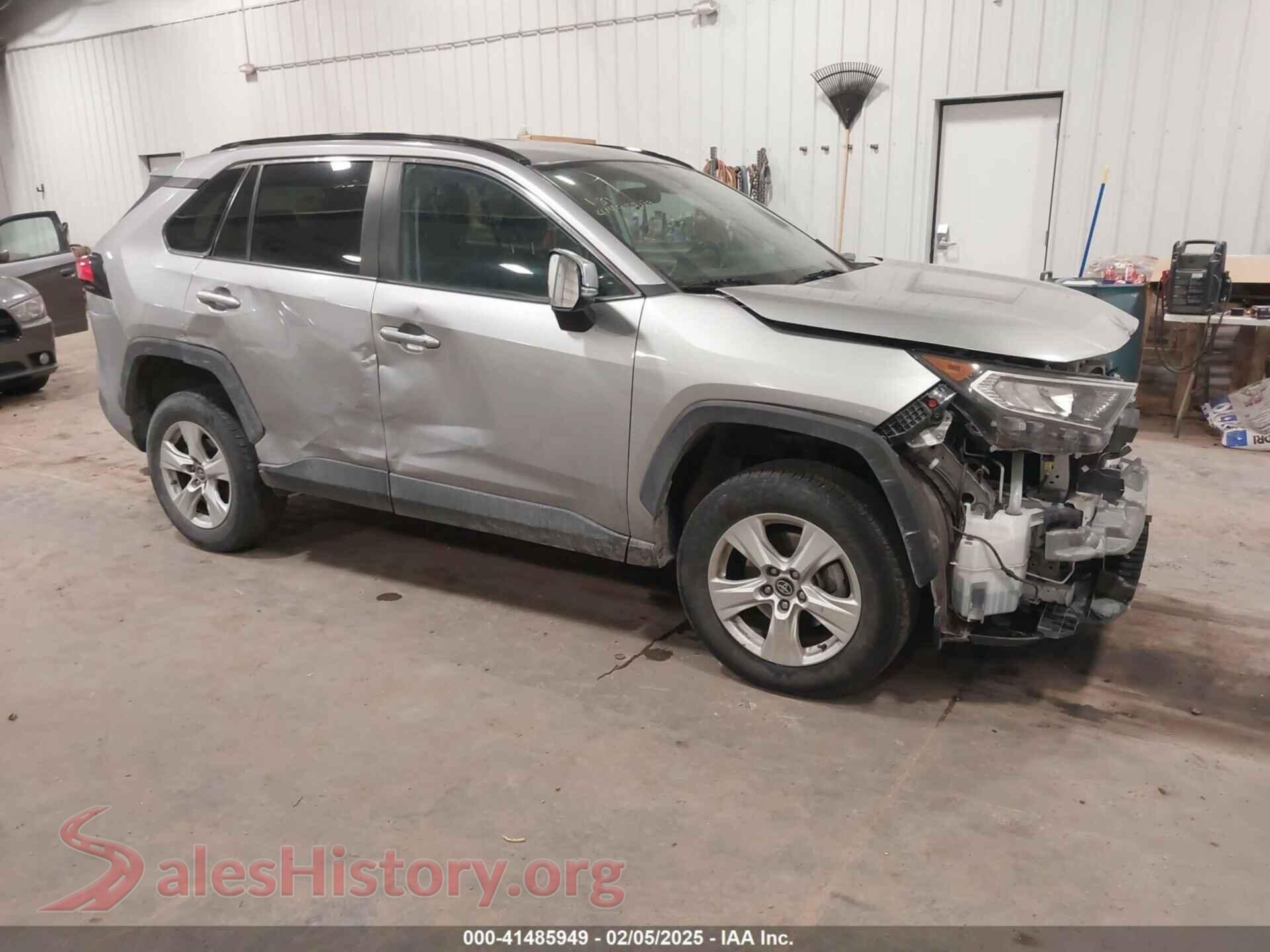 2021 TOYOTA RAV4 — VIN 2T3P1RFVXMC156715