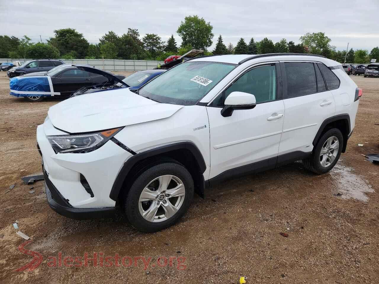 2021 TOYOTA RAV4 — VIN 2T3R6RFV8MW014176