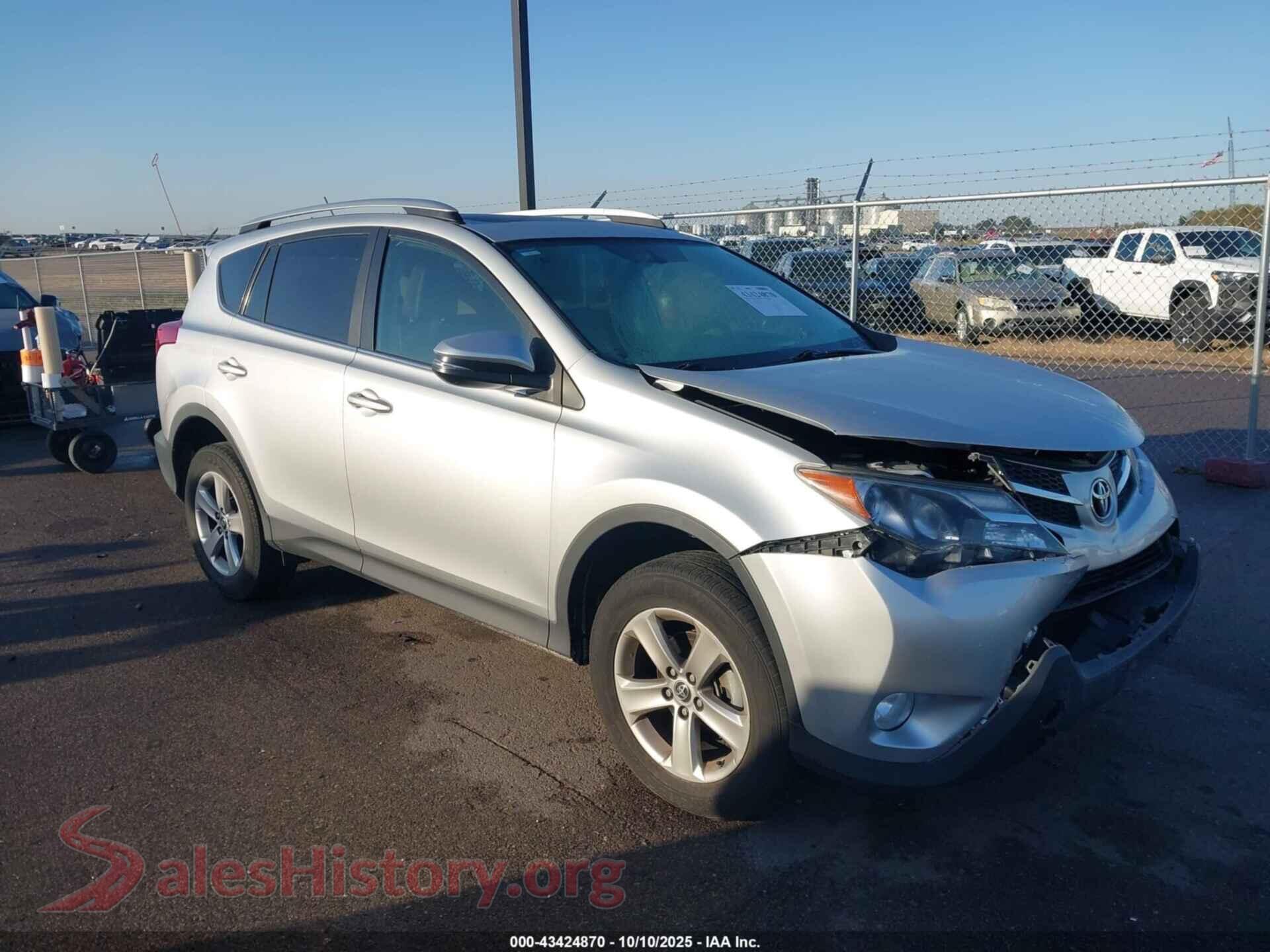 2015 TOYOTA RAV4 — VIN 2T3RFREV7FW402570