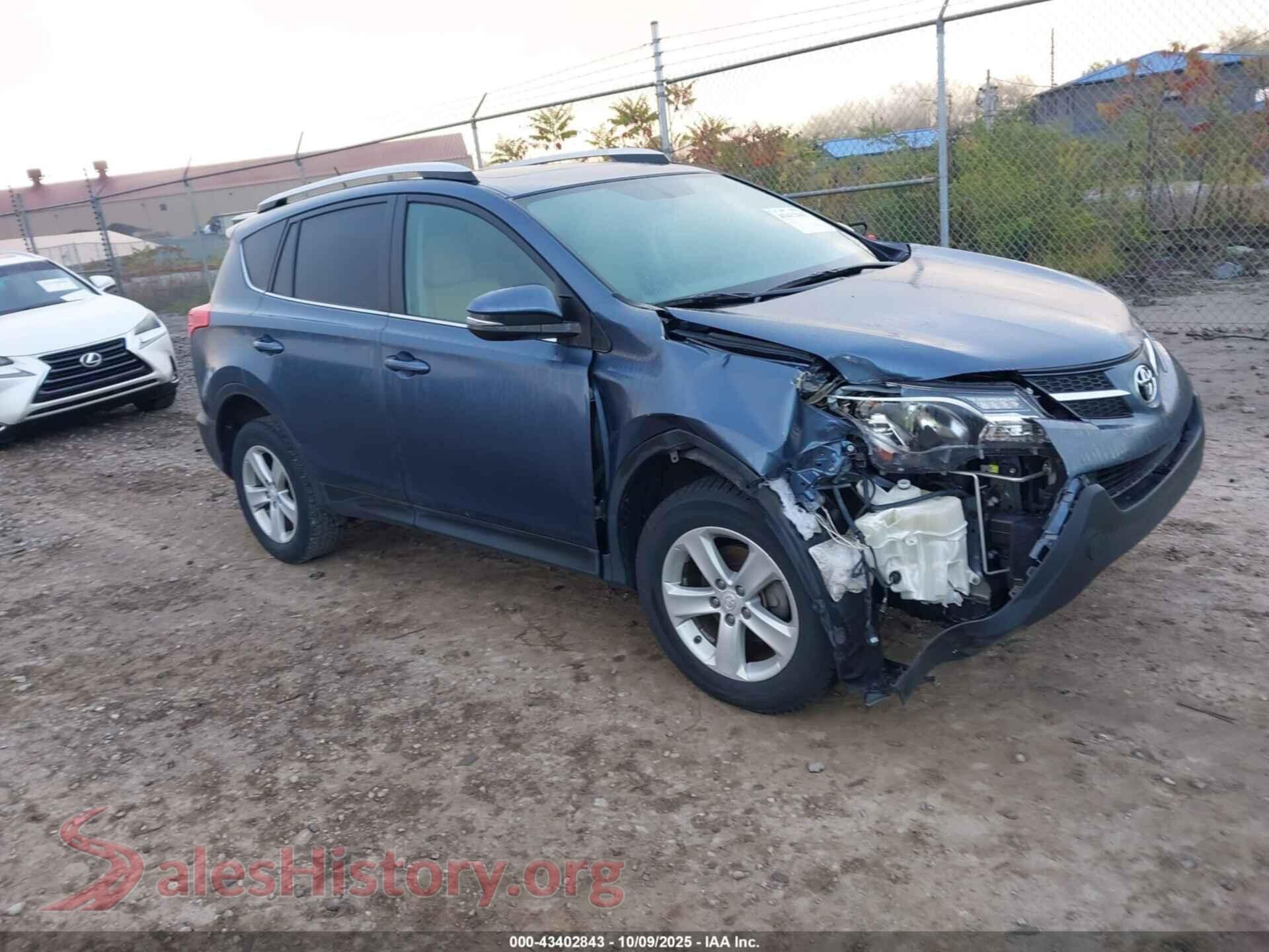 2014 TOYOTA RAV4 — VIN 2T3RFREV8EW193399