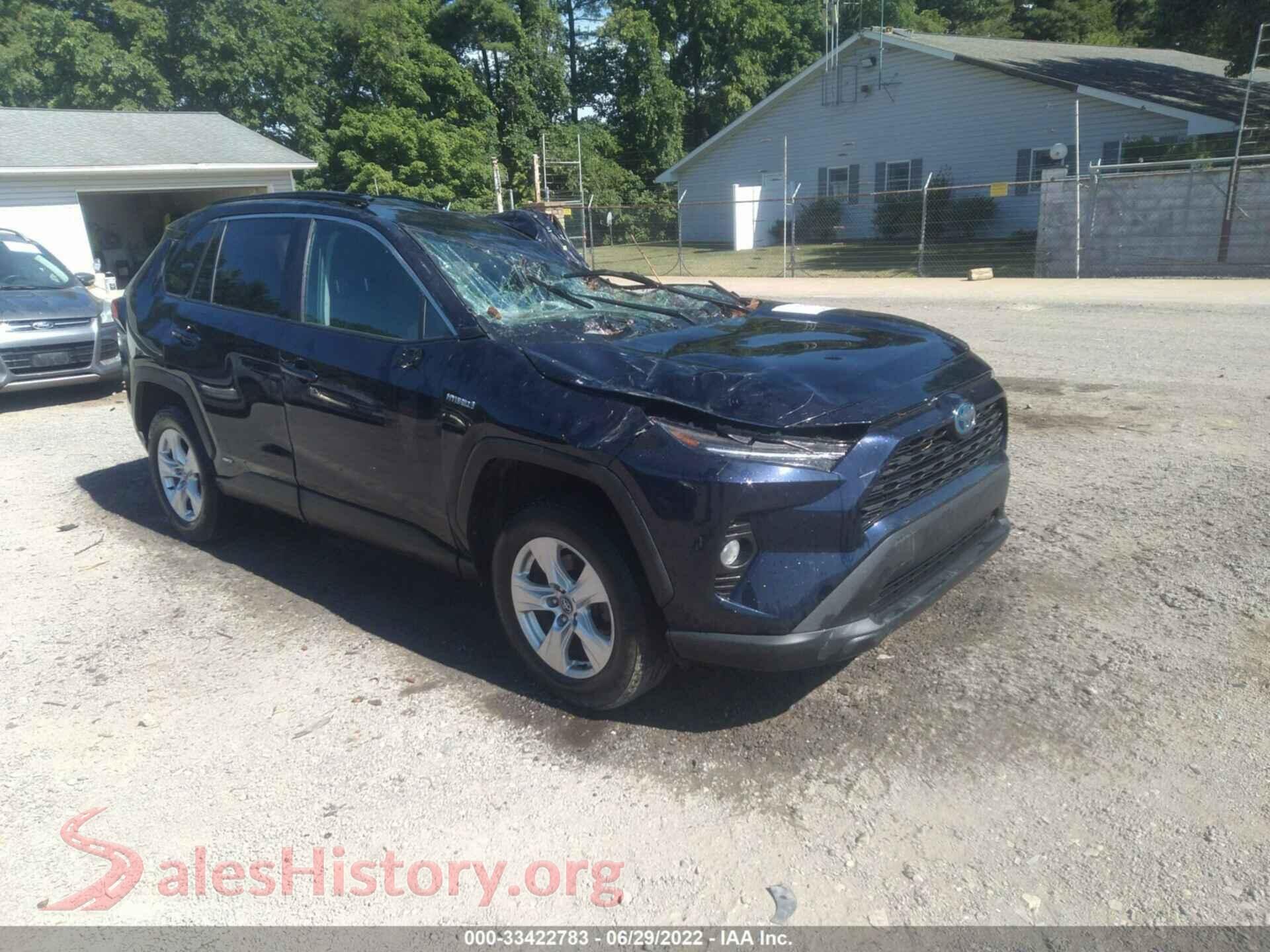 2020 TOYOTA RAV4 — VIN 2T3RWRFV2LW090989