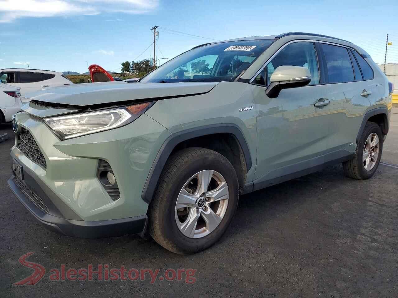 2021 TOYOTA RAV4 — VIN 2T3RWRFV4MW120348