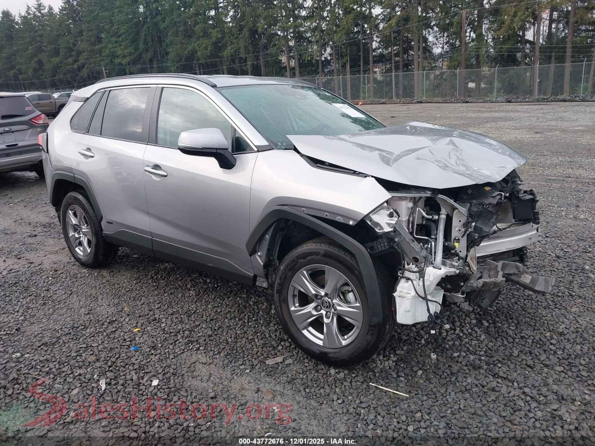 2022 TOYOTA RAV4 HYBRID — VIN 2T3RWRFV4NW139659