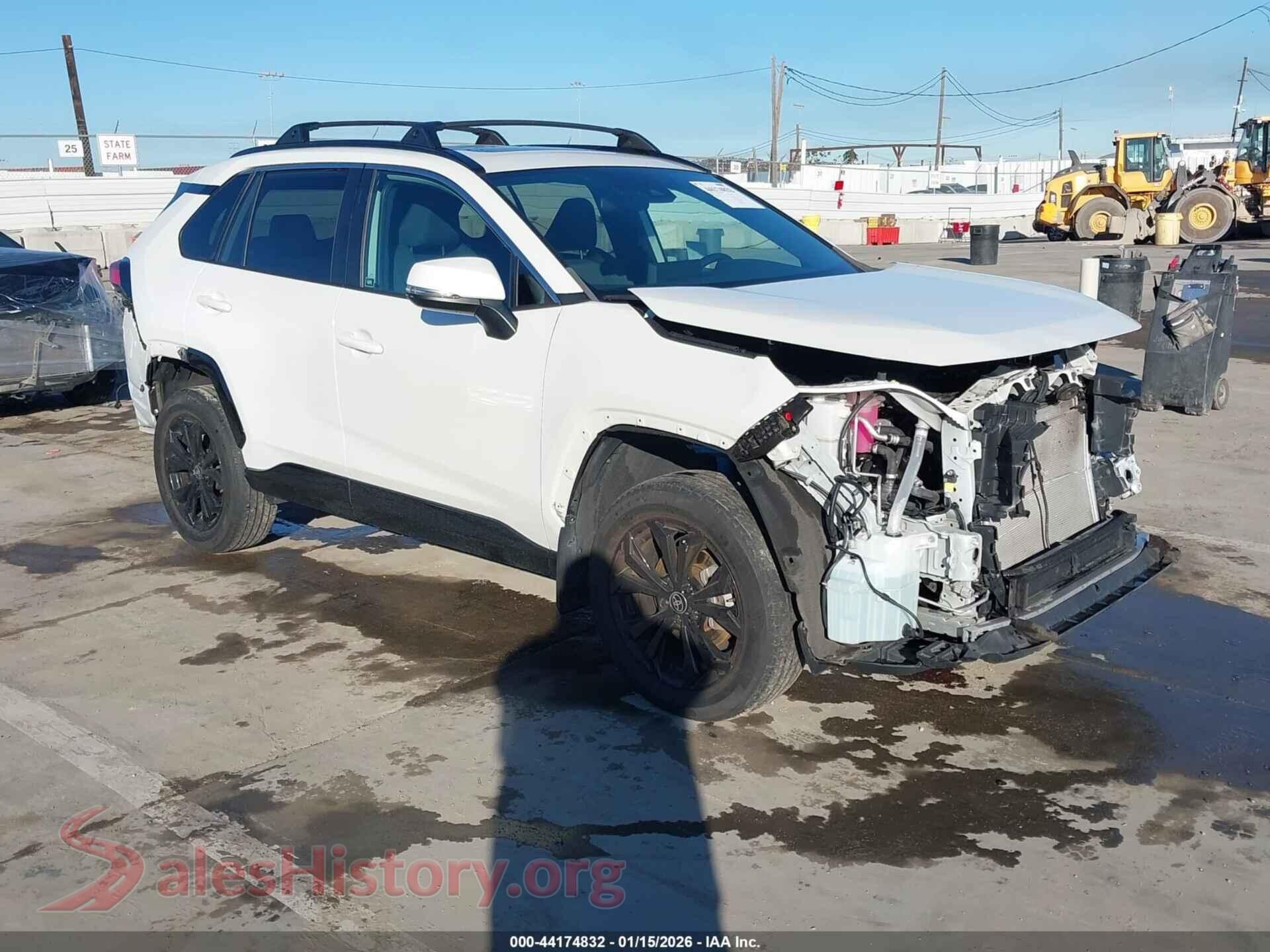 2022 TOYOTA RAV4 HYBRID — VIN 2T3T6RFV5NW030696