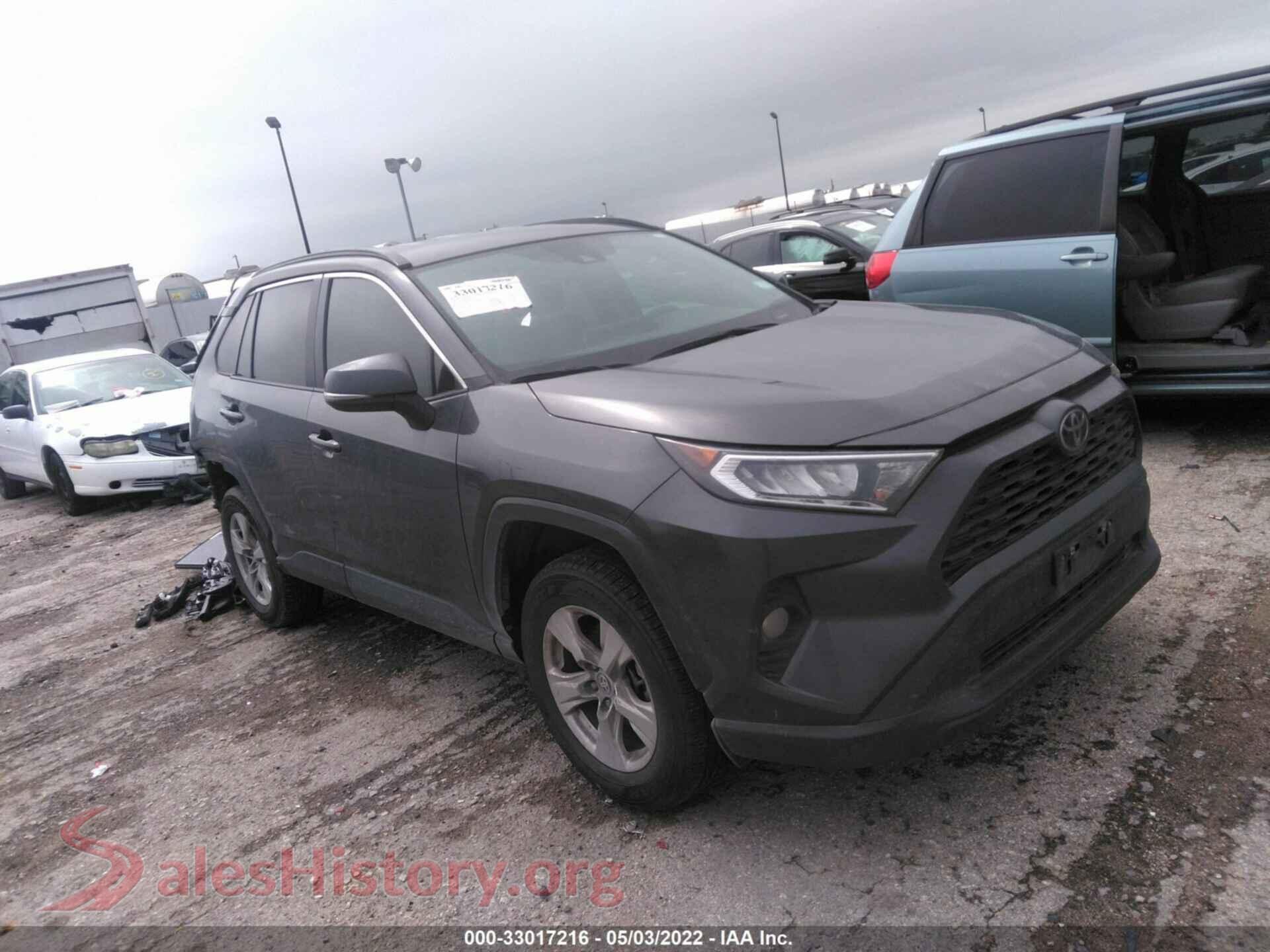 2021 TOYOTA RAV4 — VIN 2T3W1RFV0MW125385
