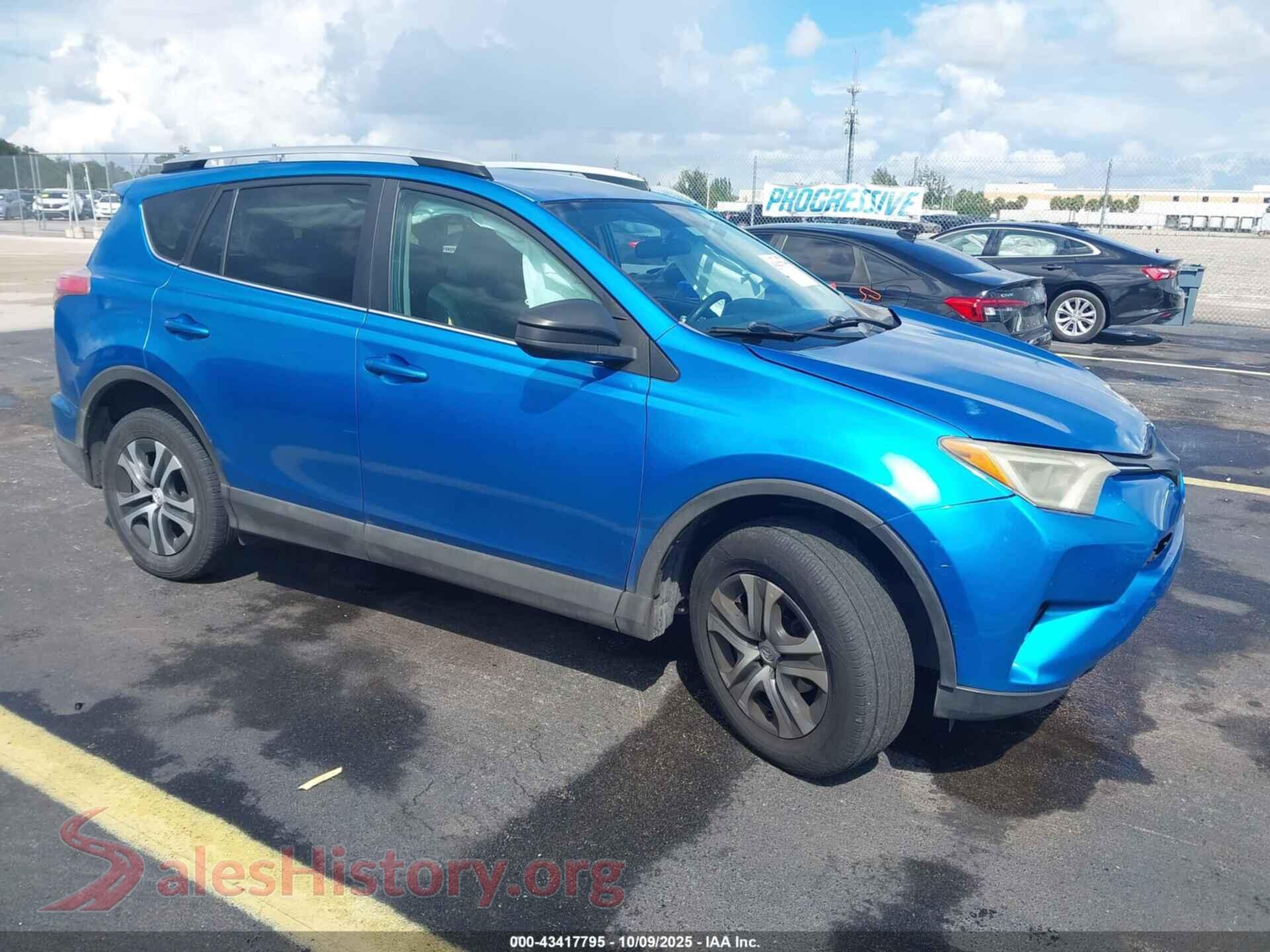 2016 TOYOTA RAV4 — VIN 2T3ZFREV1GW253655