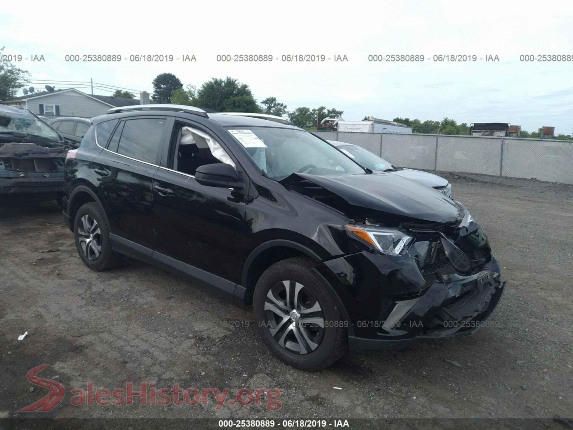 2016 TOYOTA RAV4 — VIN 2T3ZFREV5GW307877